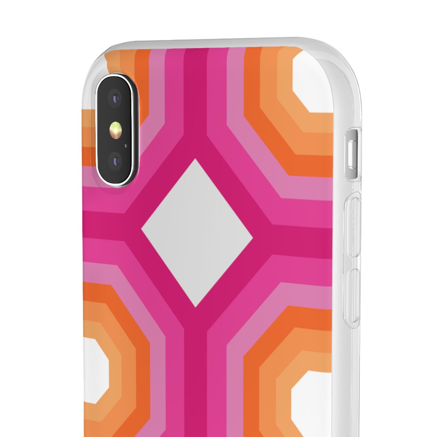 Stylish Geometric Phone Case, Flexible Phone Cover, Unique Modern Design, Perfect Gift, Trendy Accessory, Eco-Friendly Case