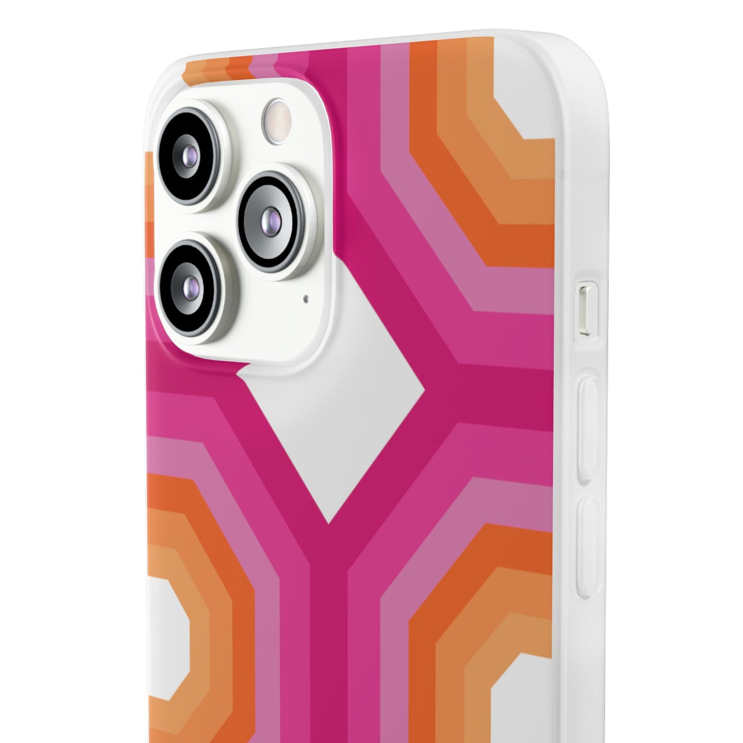 Stylish Geometric Phone Case, Flexible Phone Cover, Unique Modern Design, Perfect Gift, Trendy Accessory, Eco-Friendly Case