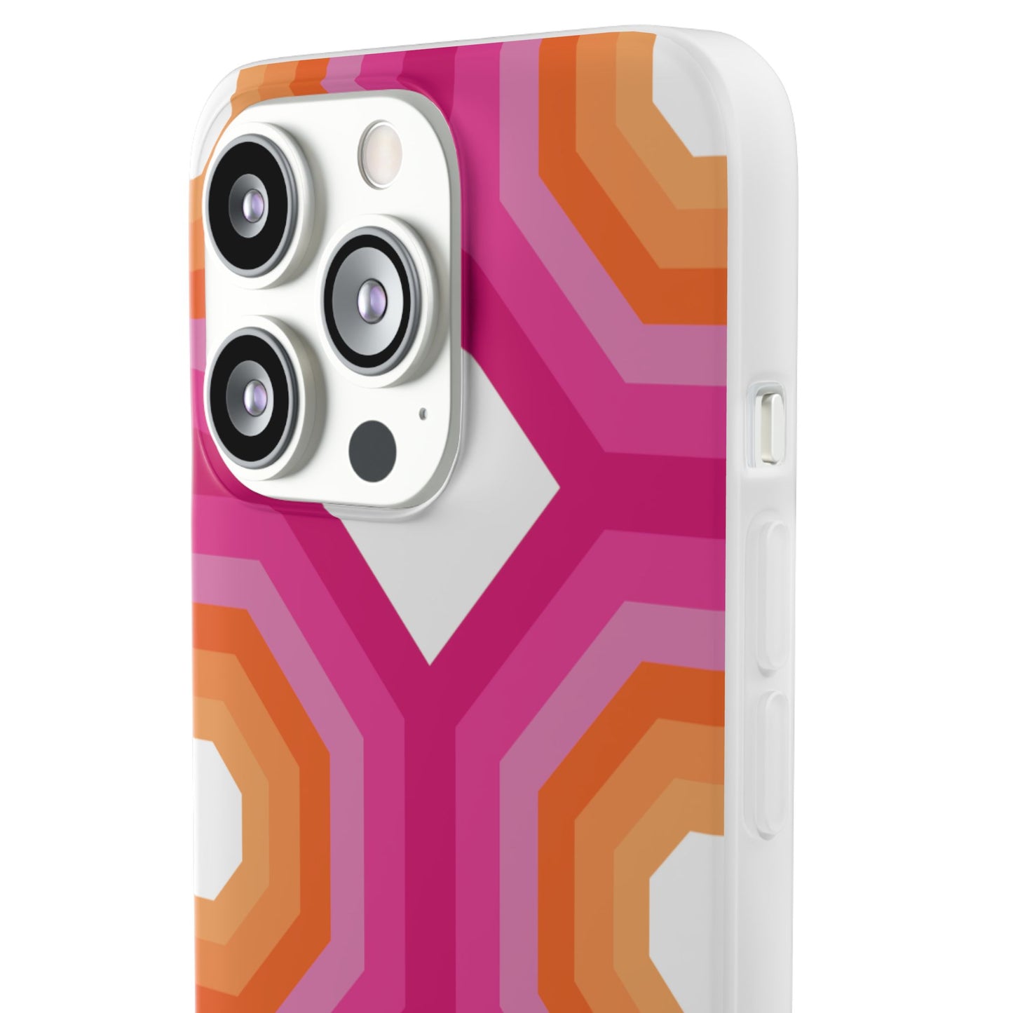 Stylish Geometric Phone Case, Flexible Phone Cover, Unique Modern Design, Perfect Gift, Trendy Accessory, Eco-Friendly Case