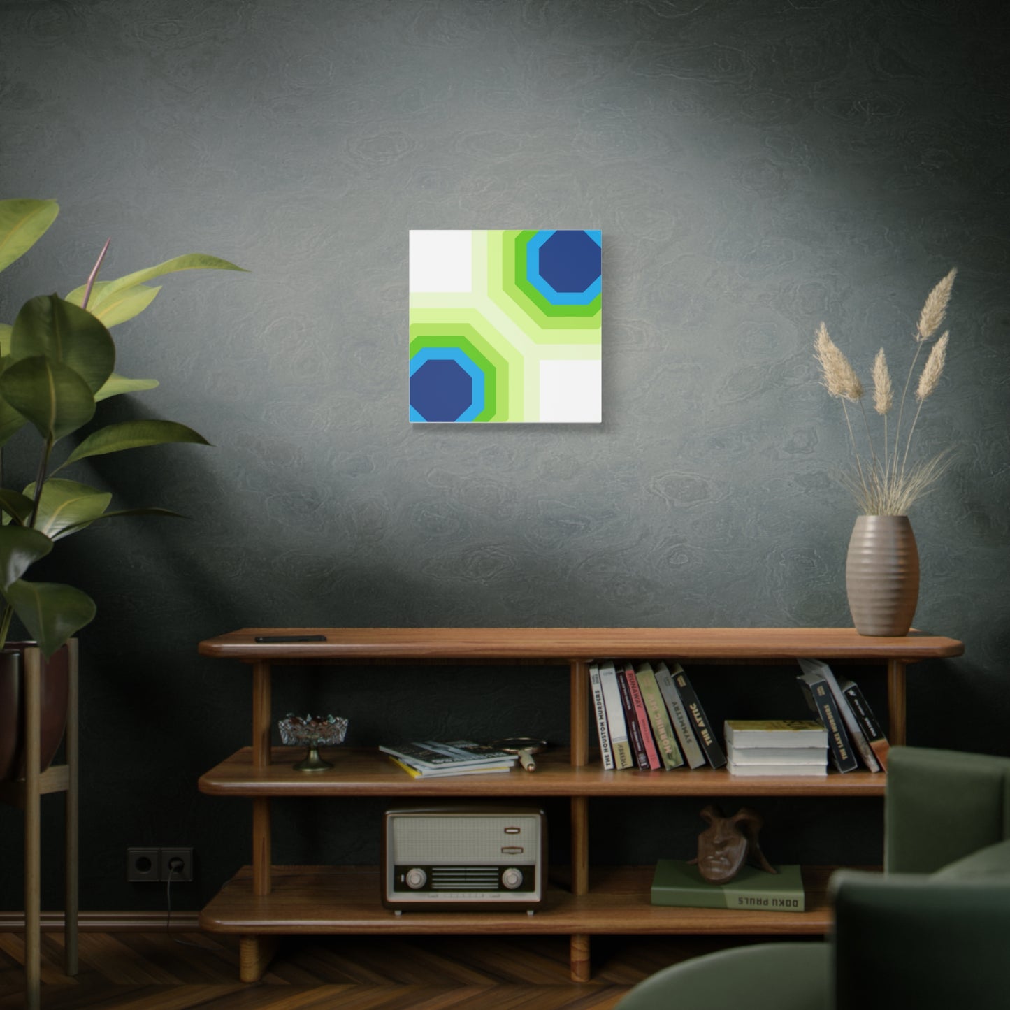 Modern Geometric Canvas Art | Bold Colors, Clean Lines, Creative Energy