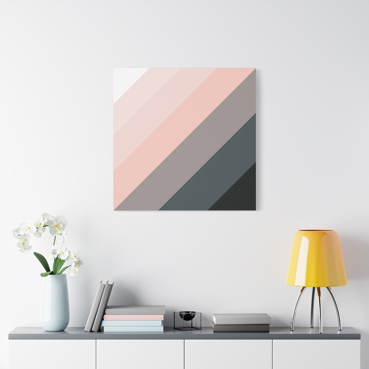 Modern Geometric Canvas Art | Bold Colors, Clean Lines, Creative Energy