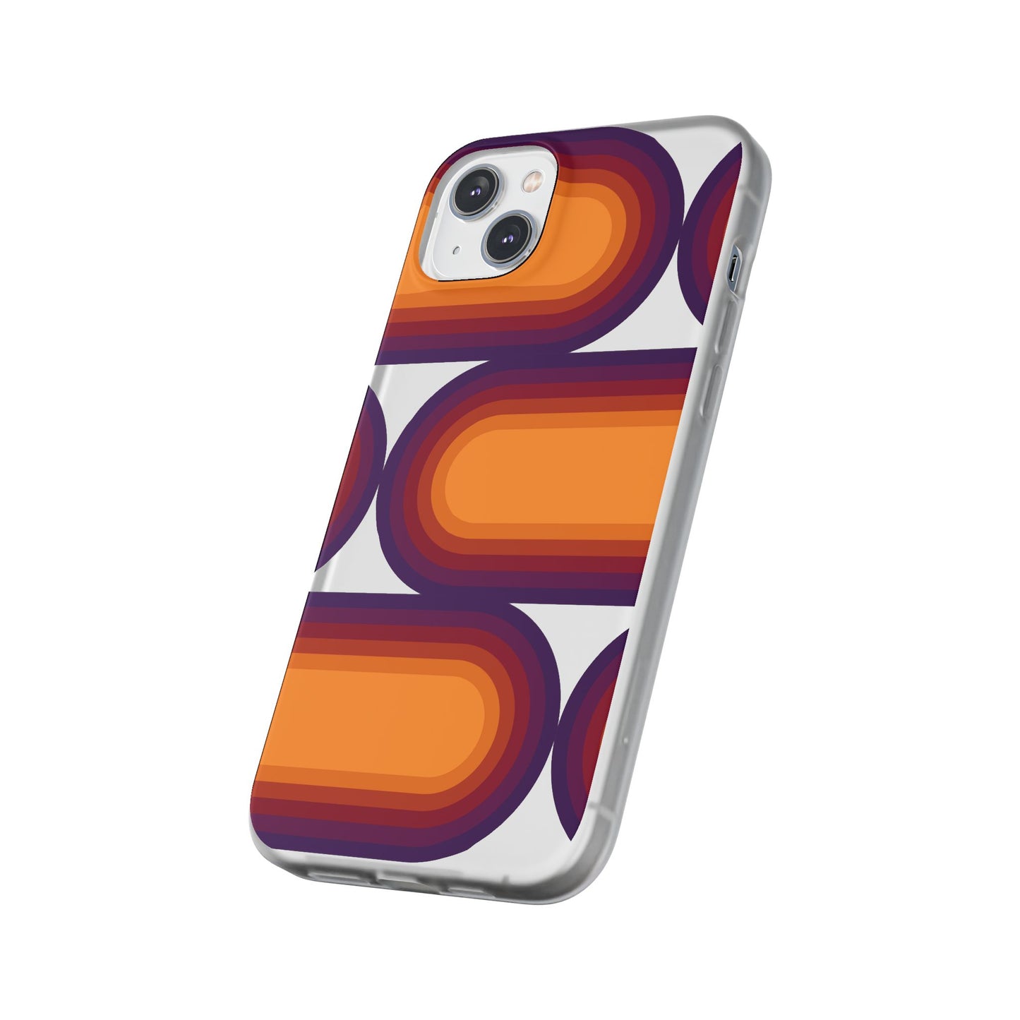 Stylish Geometric Phone Case, Flexible Phone Cover, Unique Modern Design, Perfect Gift, Trendy Accessory, Eco-Friendly Case