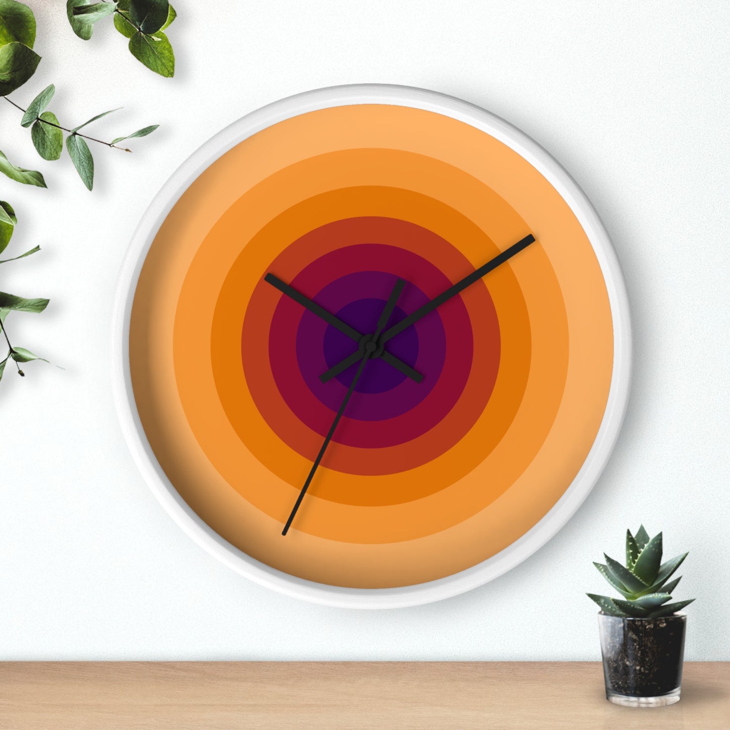 Geometric Art Wall Clock | Bold, Modern, and Right on Time