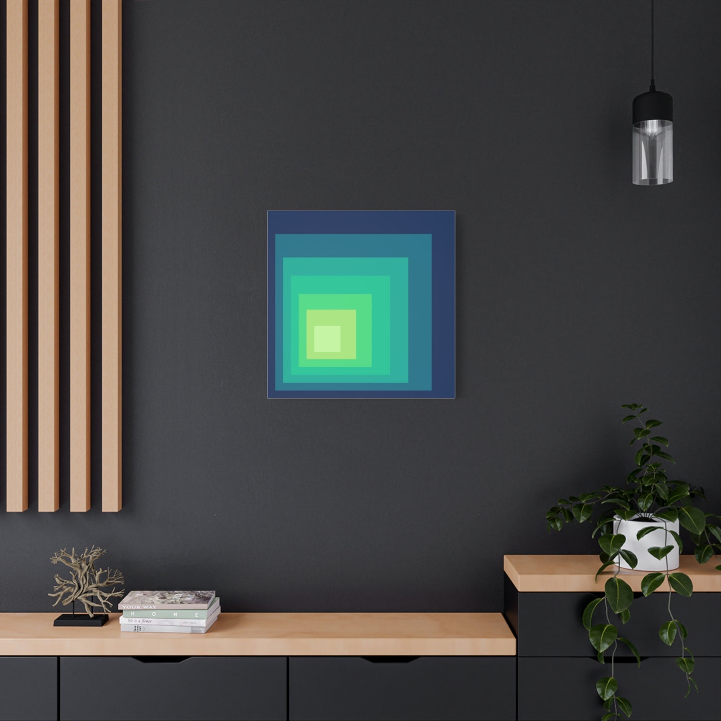 Modern Geometric Canvas Art | Bold Colors, Clean Lines, Creative Energy