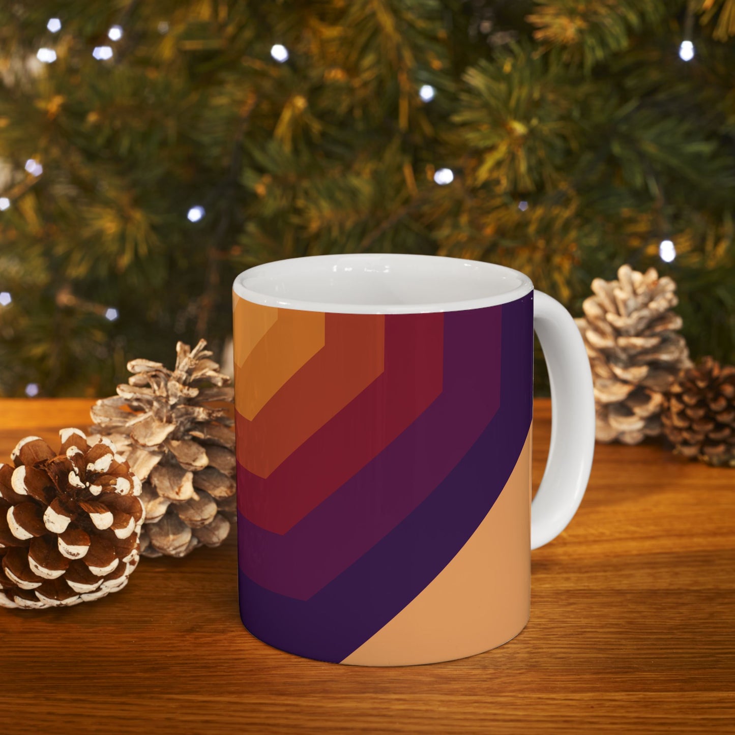 Geo Art Mug – Bold Color, Daily Joy