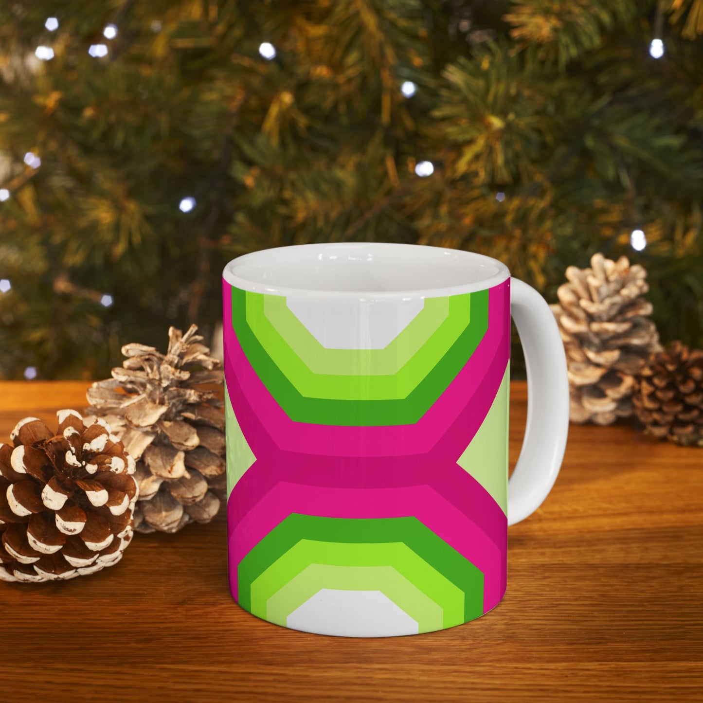 Geo Art Mug – Bold Color, Daily Joy