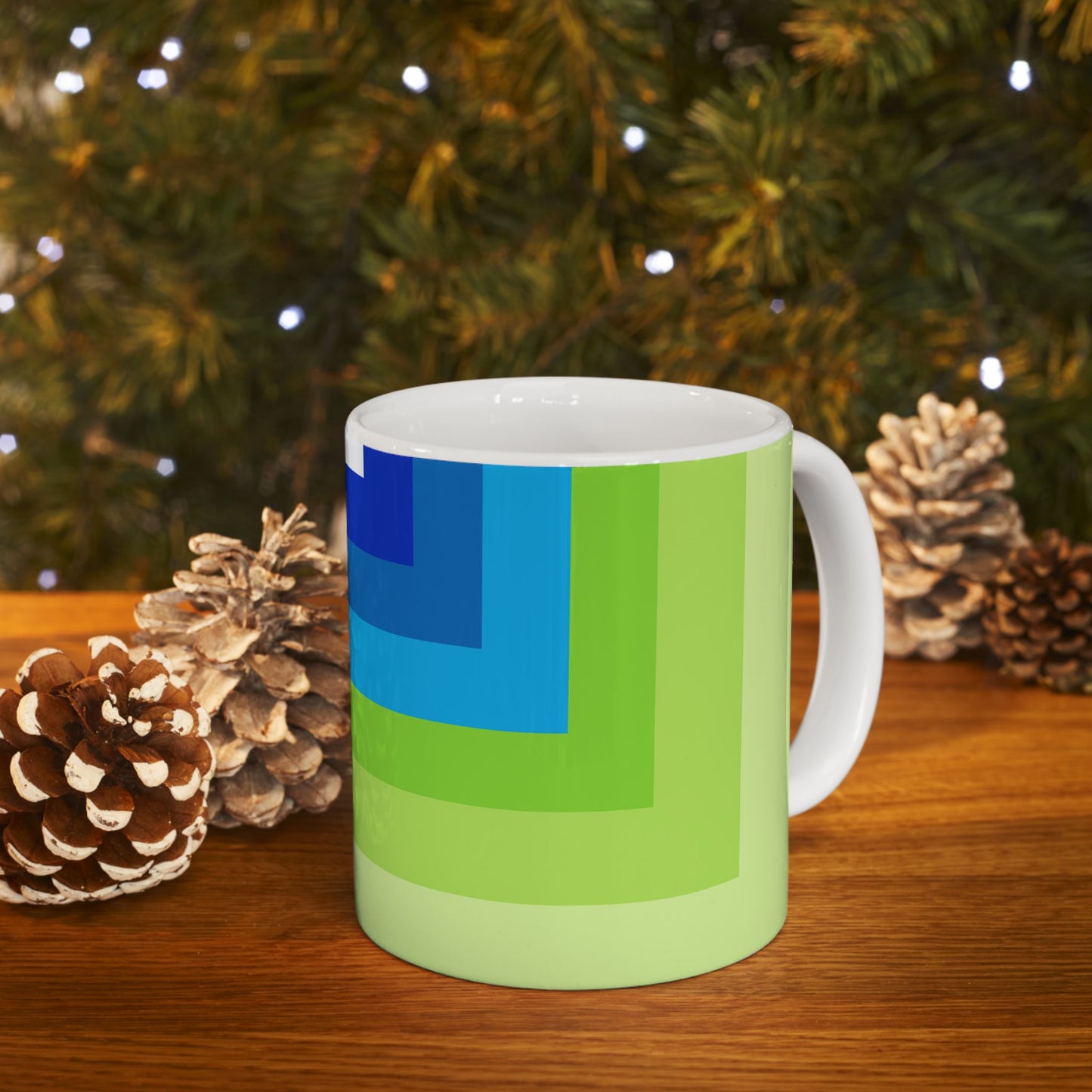 Geo Art Mug – Bold Color, Daily Joy