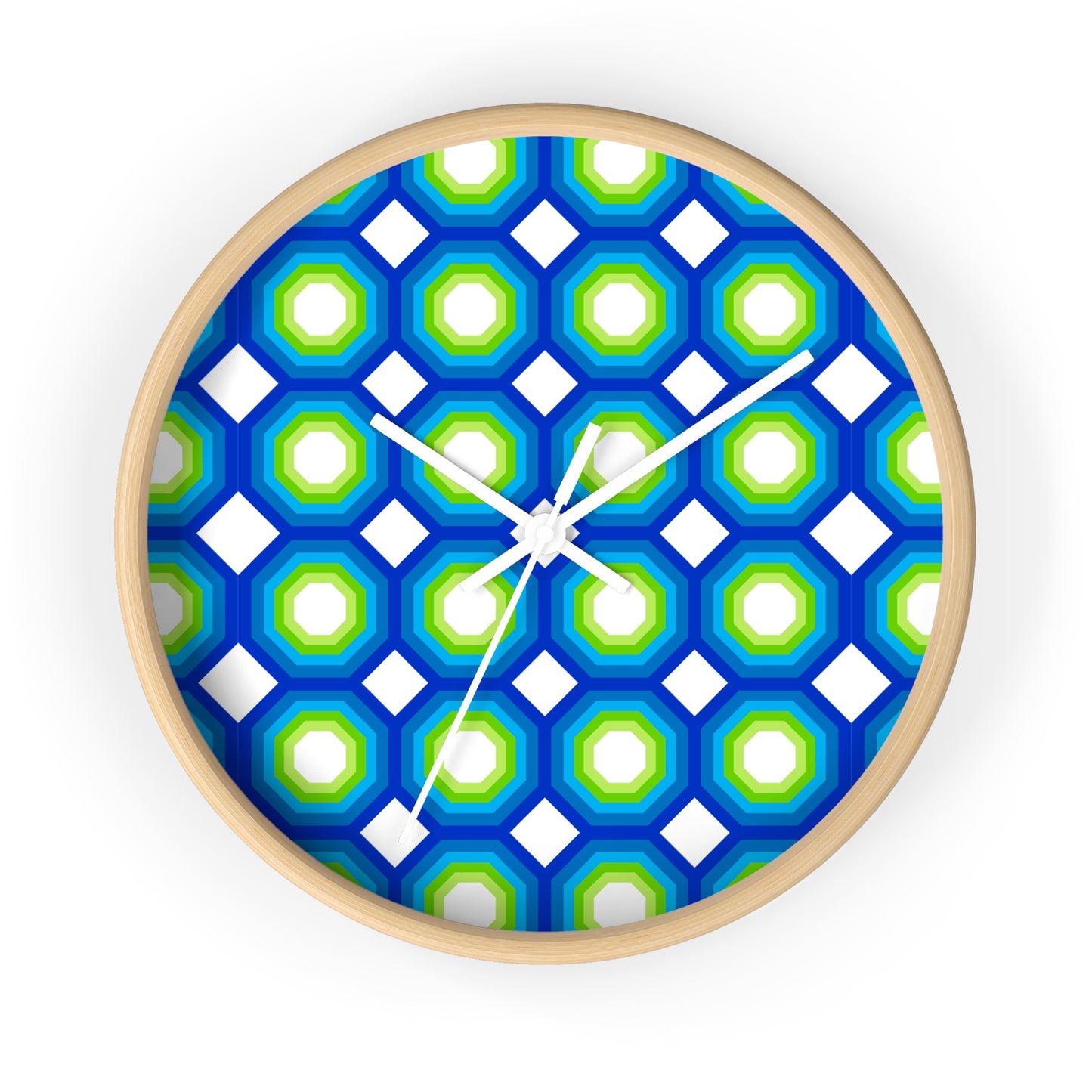 Geometric Art Wall Clock | Bold, Modern, and Right on Time