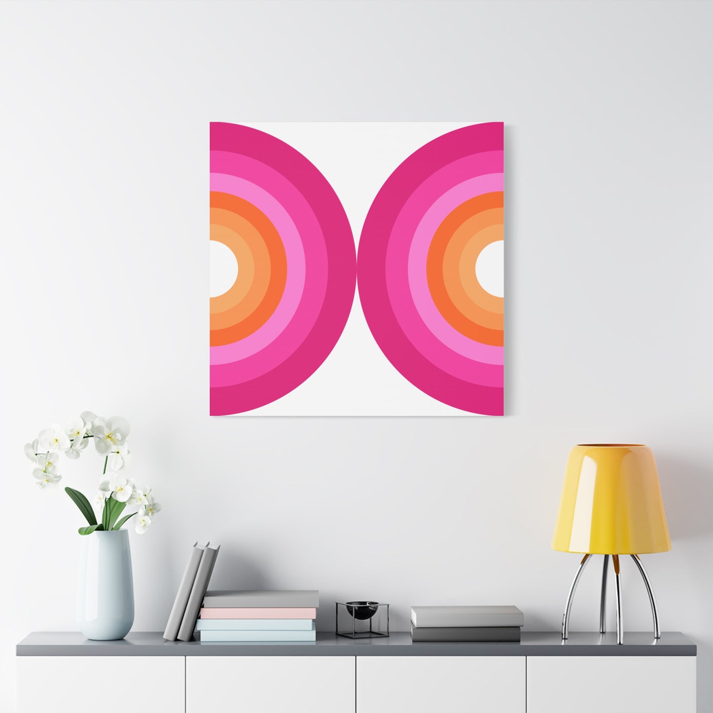 Modern Geometric Canvas Art | Bold Colors, Clean Lines, Creative Energy