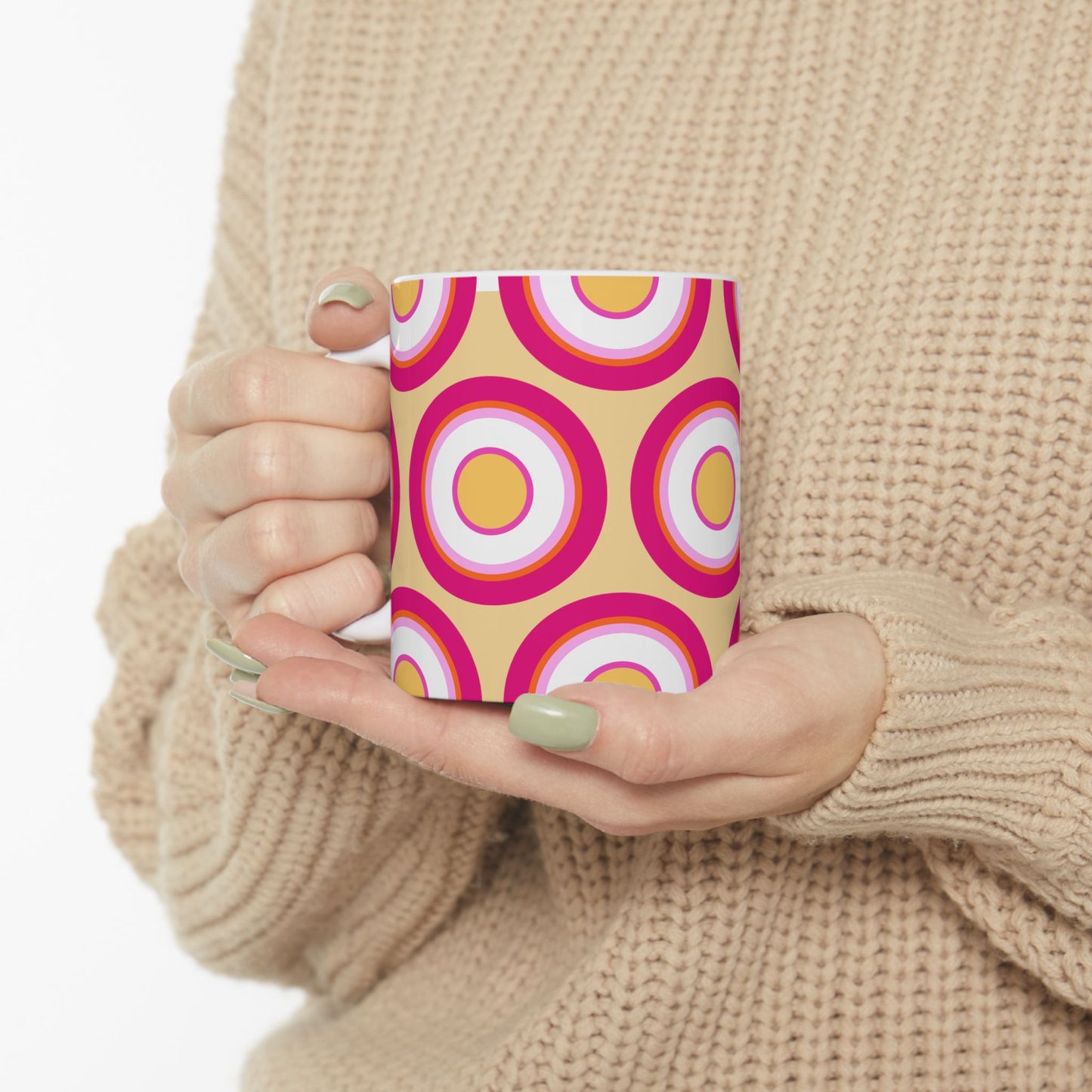 Geo Art Mug – Bold Color, Daily Joy