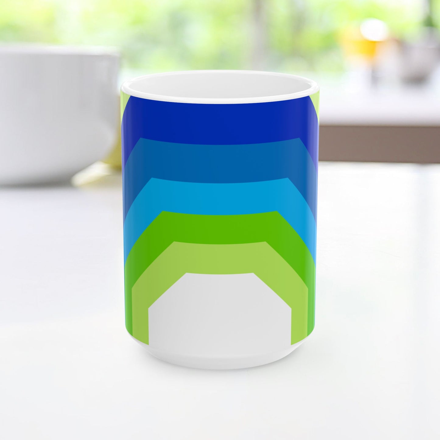 Geo Art Mug – Bold Color, Daily Joy