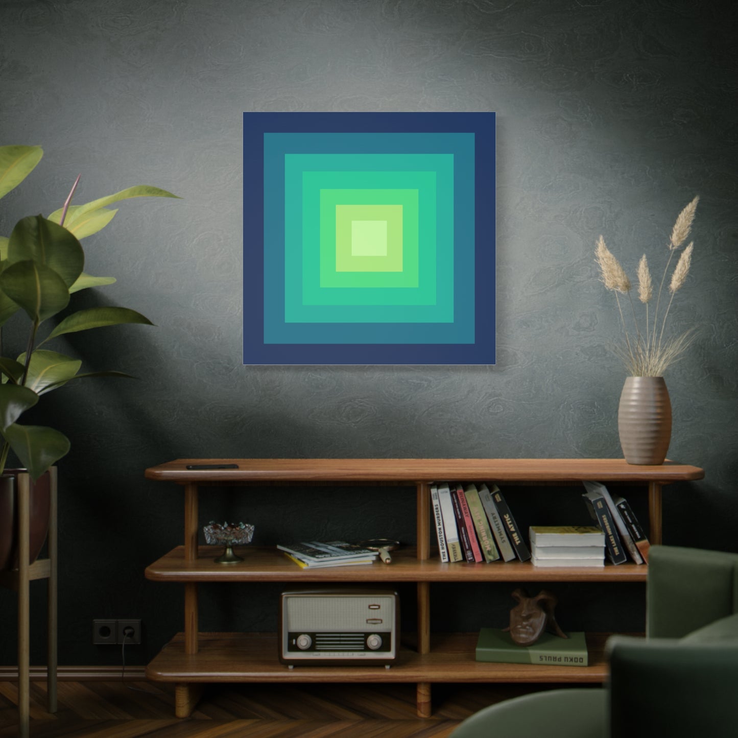 Modern Geometric Canvas Art | Bold Colors, Clean Lines, Creative Energy