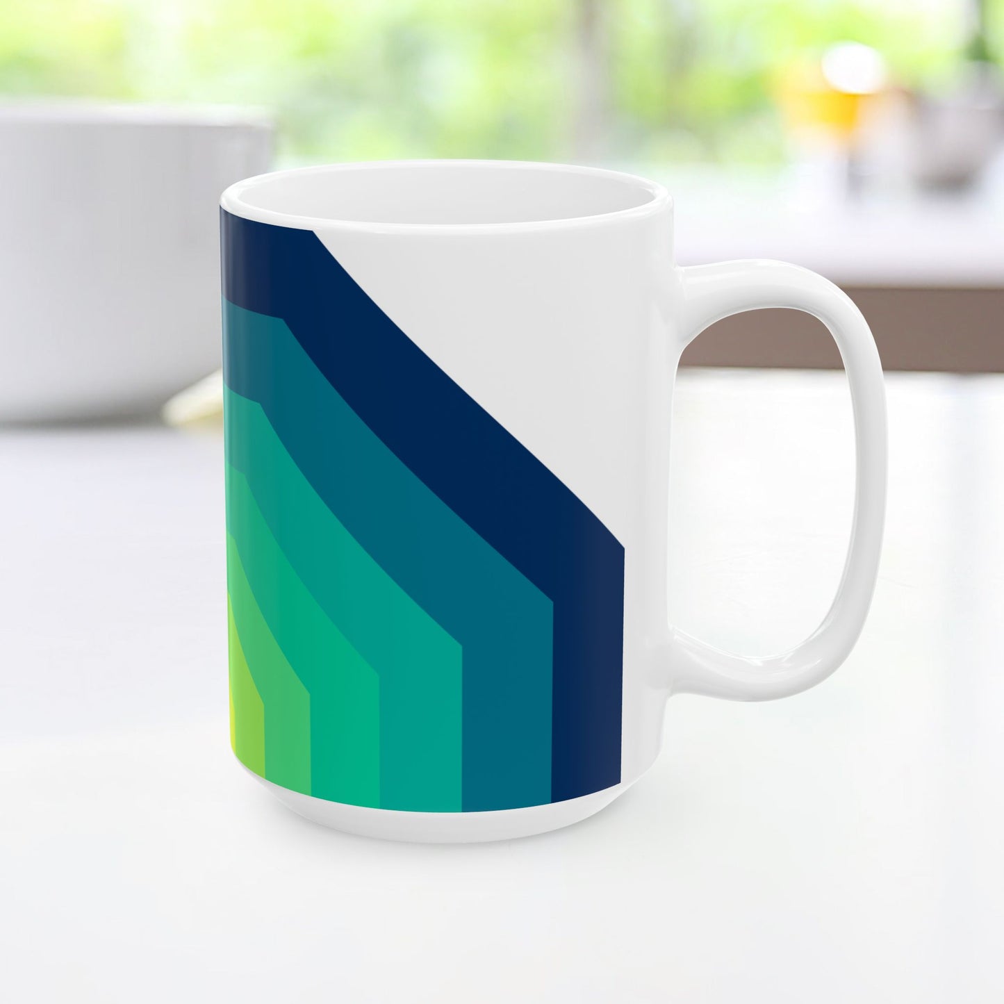 Geo Art Mug – Bold Color, Daily Joy