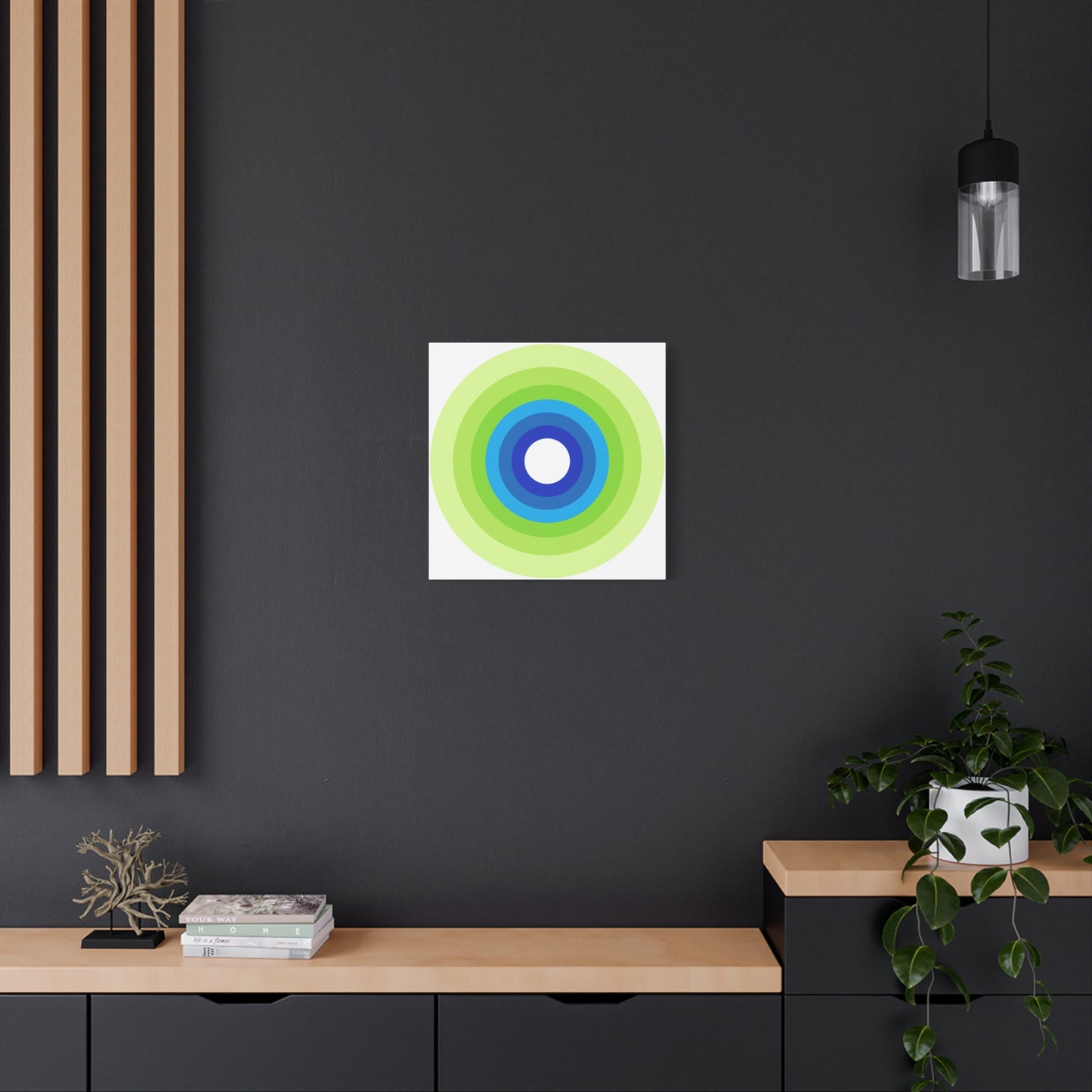Modern Geometric Canvas Art | Bold Colors, Clean Lines, Creative Energy