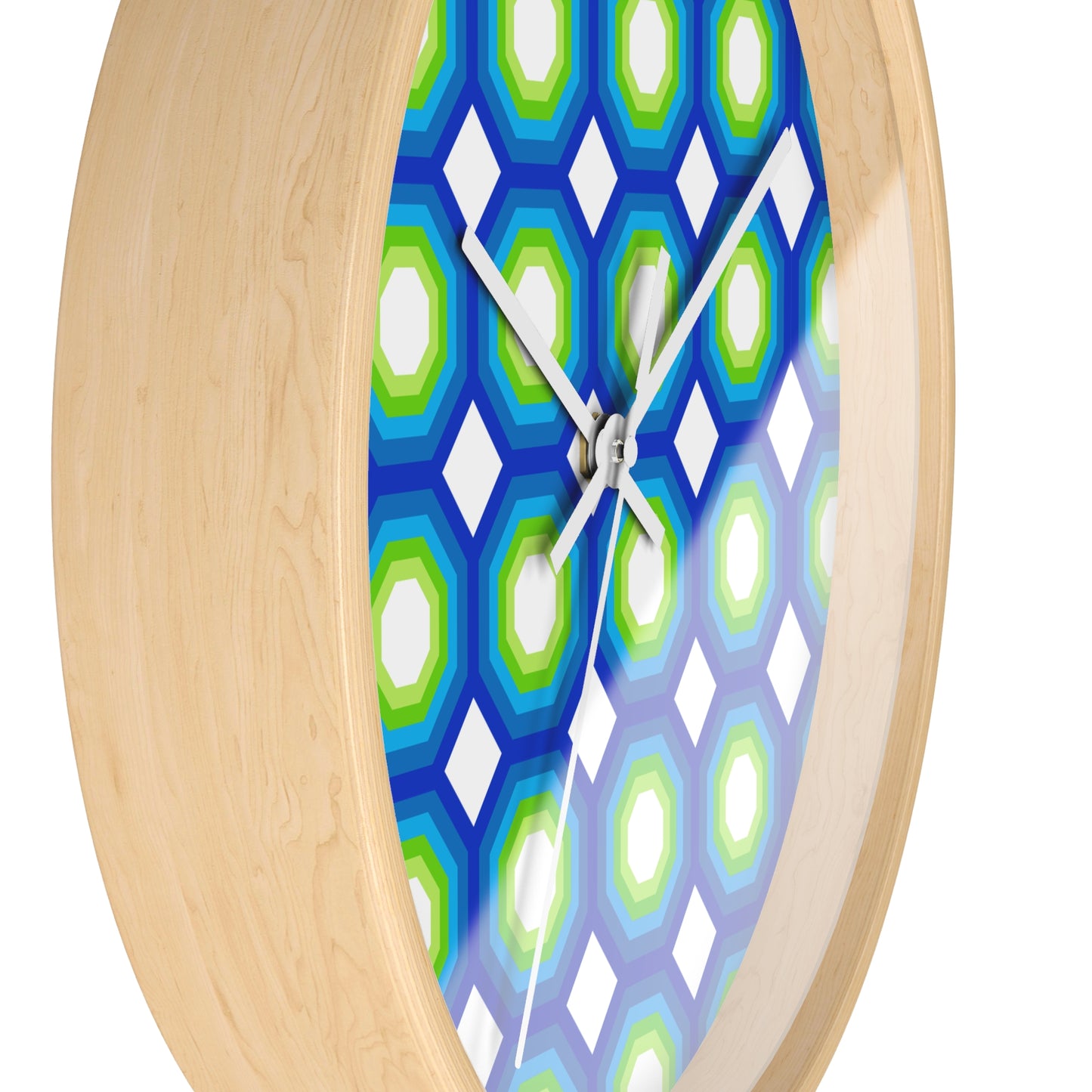 Geometric Art Wall Clock | Bold, Modern, and Right on Time