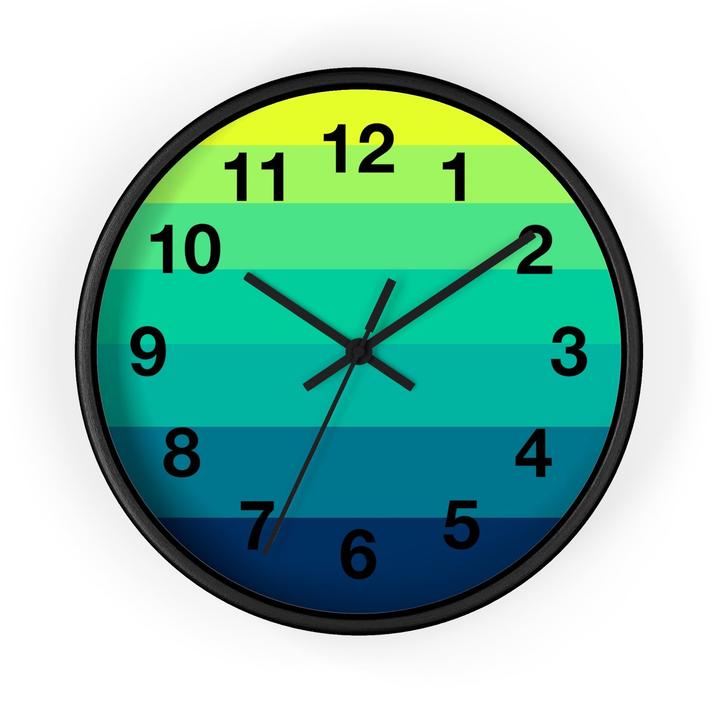 Geometric Art Wall Clock | Bold, Modern, and Right on Time