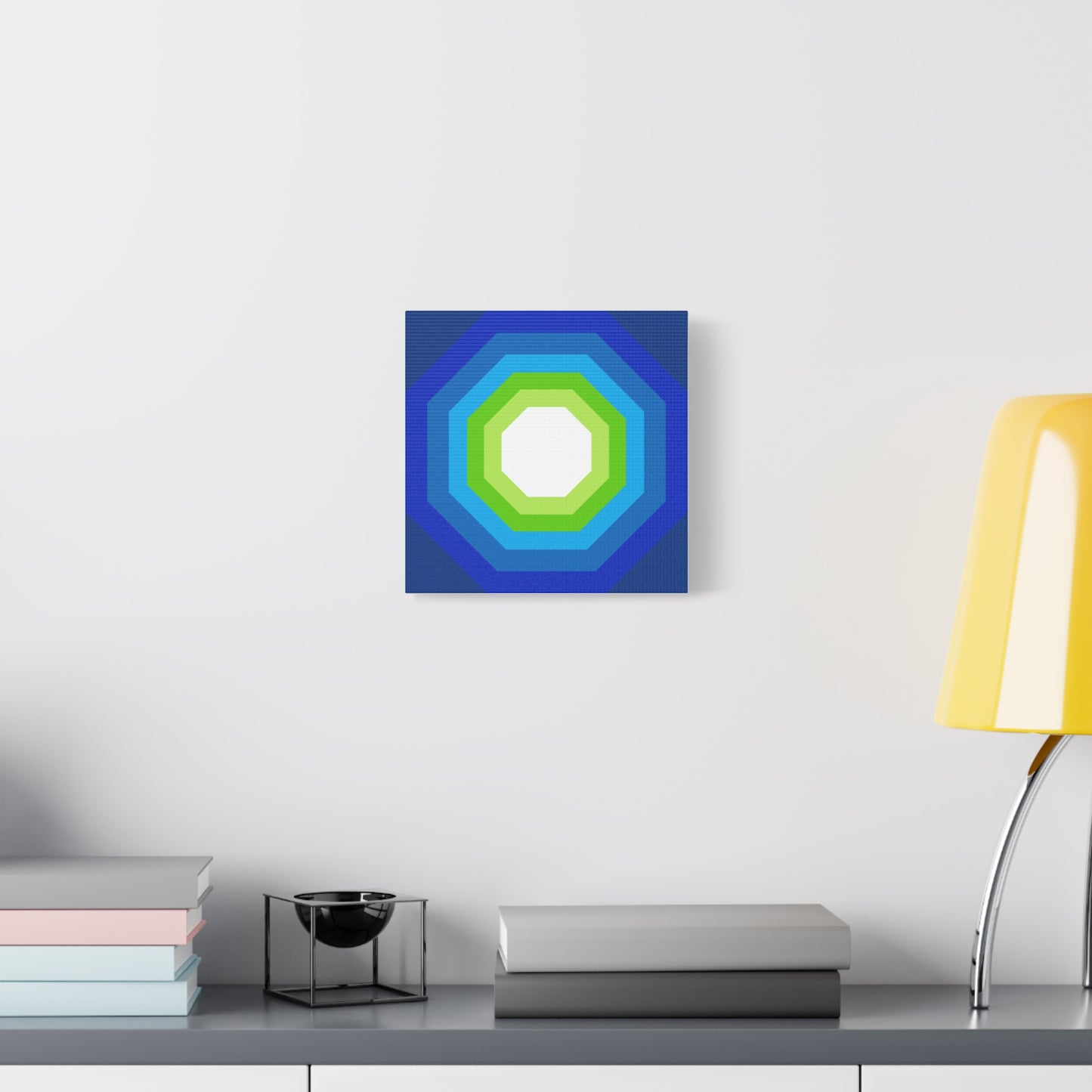 Modern Geometric Canvas Art | Bold Colors, Clean Lines, Creative Energy