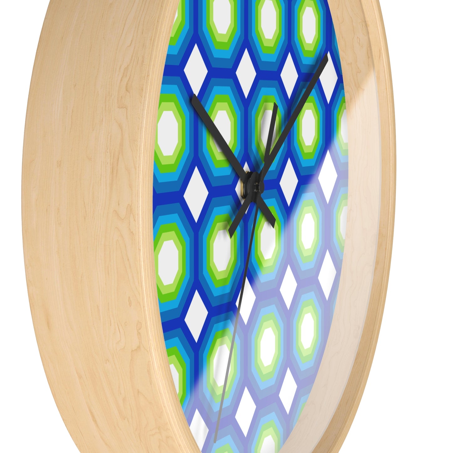 Geometric Art Wall Clock | Bold, Modern, and Right on Time