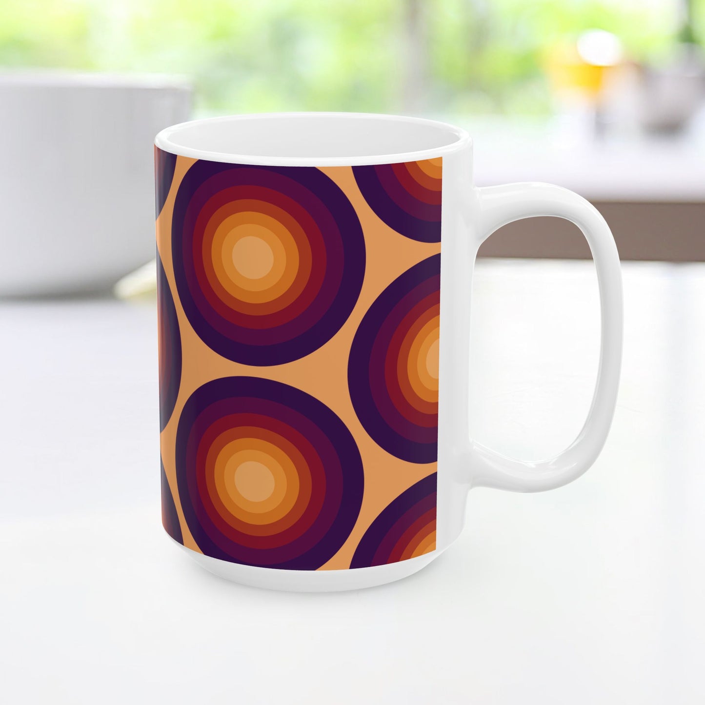 Geo Art Mug – Bold Color, Daily Joy