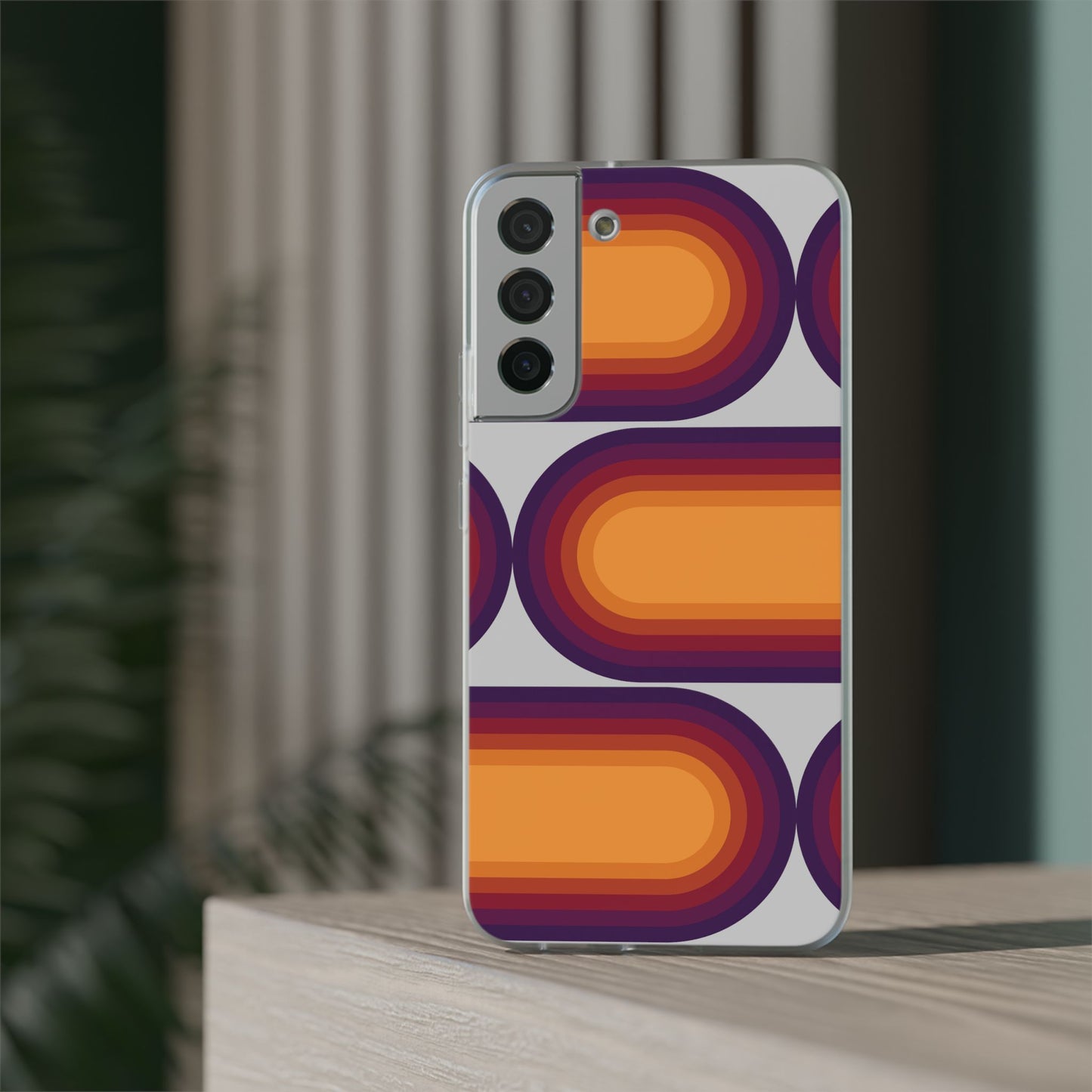 Stylish Geometric Phone Case, Flexible Phone Cover, Unique Modern Design, Perfect Gift, Trendy Accessory, Eco-Friendly Case