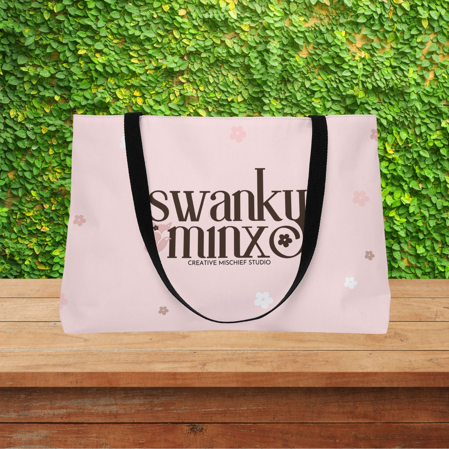 Swanky Minx XL Tote Bag – Creative Mischief in a Carry-All