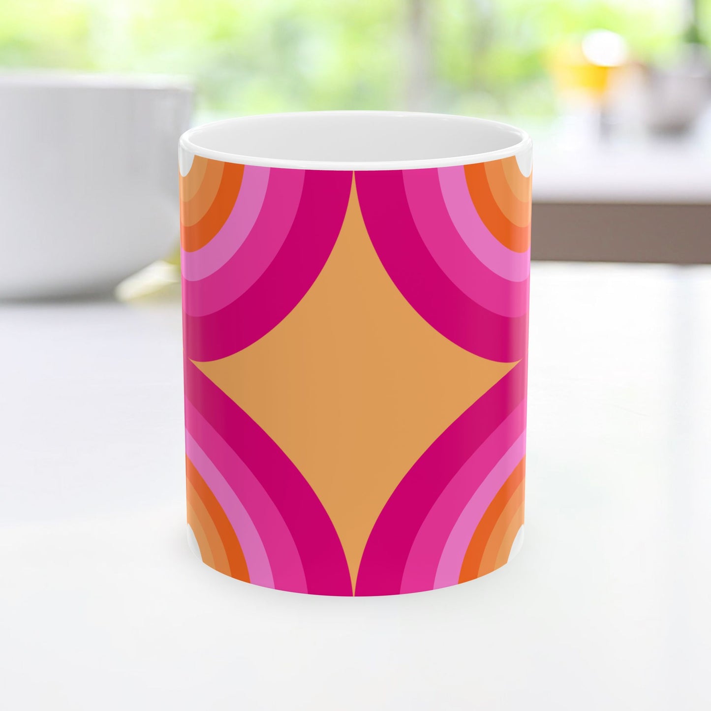 Geo Art Mug – Bold Color, Daily Joy