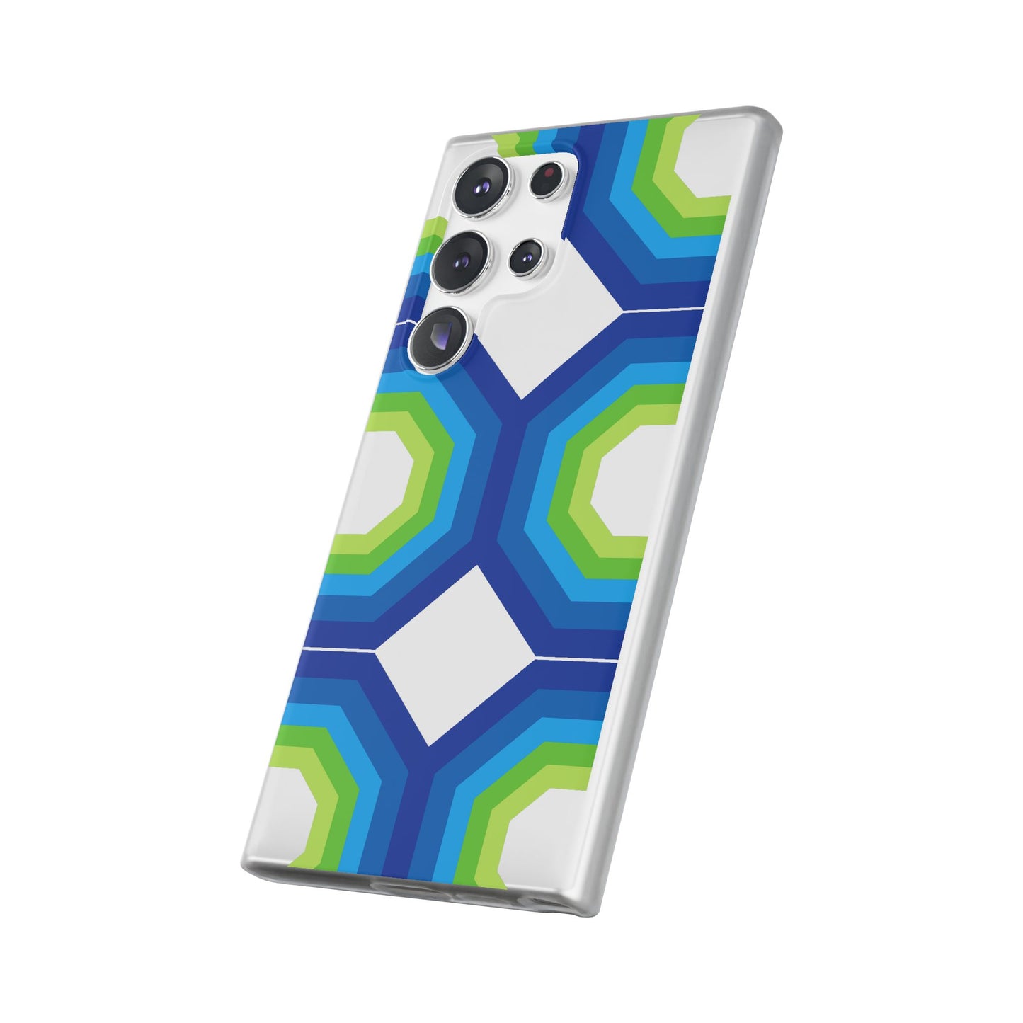 Stylish Geometric Phone Case, Flexible Phone Cover, Unique Modern Design, Perfect Gift, Trendy Accessory, Eco-Friendly Case