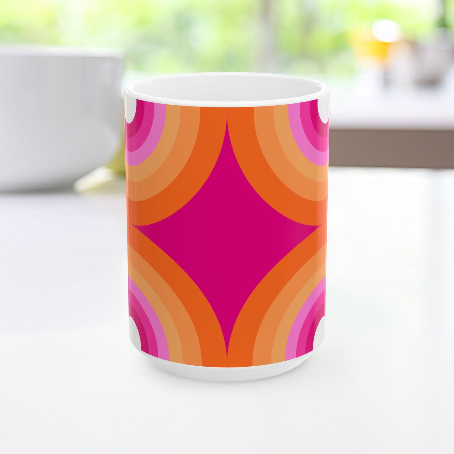 Geo Art Mug – Bold Color, Daily Joy
