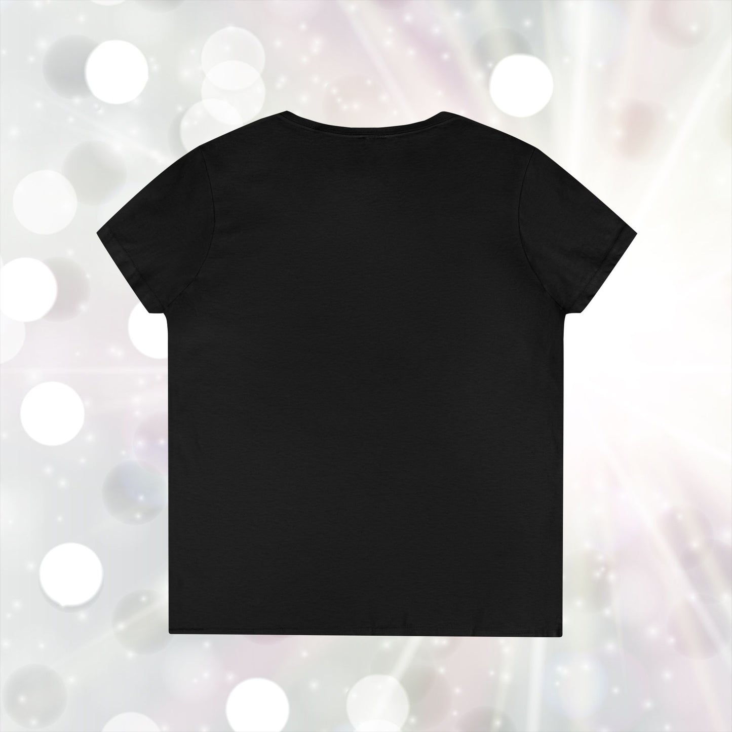 Evil Eye Charm V-Neck T-Shirt – Protective Style Meets Everyday Comfort