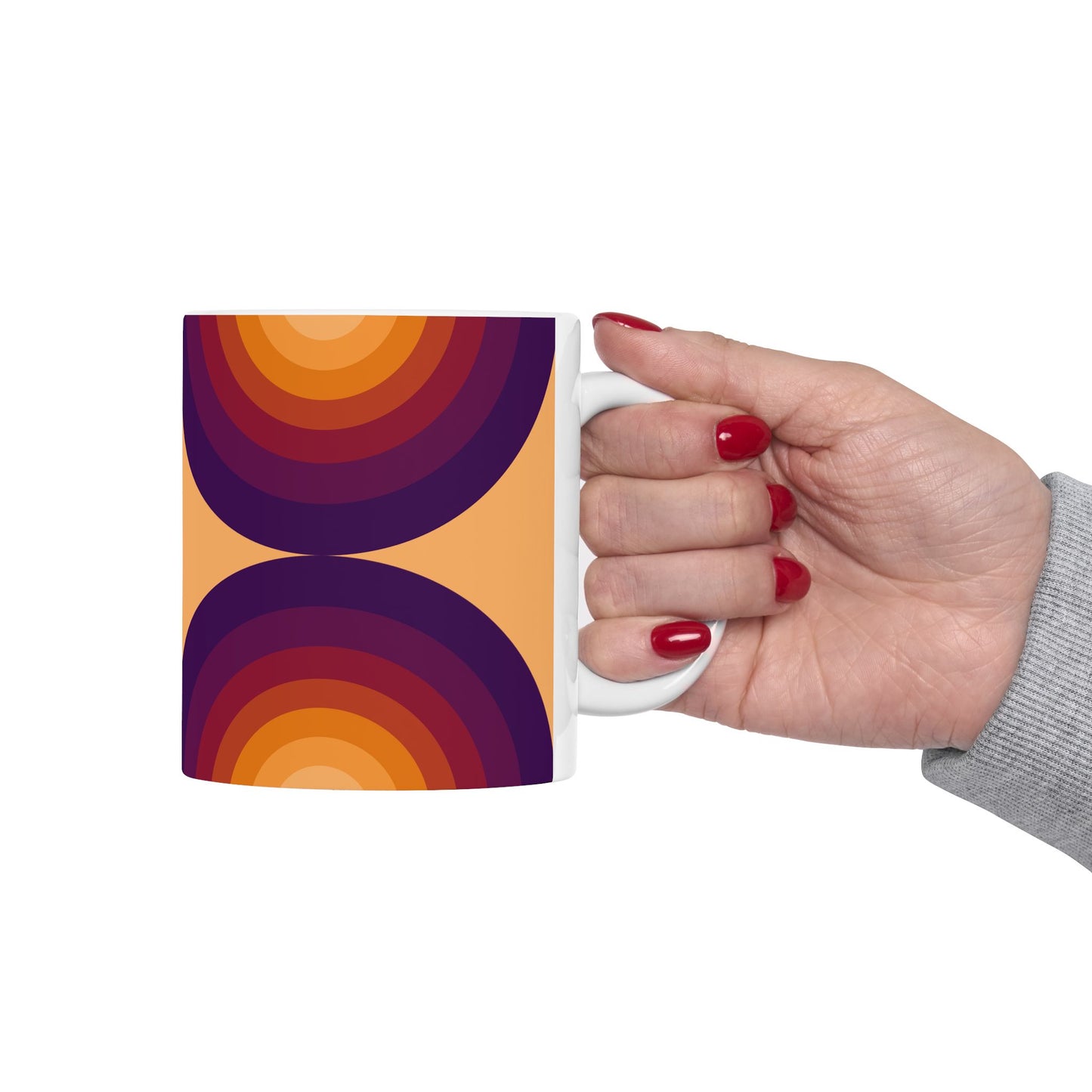 Geo Art Mug – Bold Color, Daily Joy