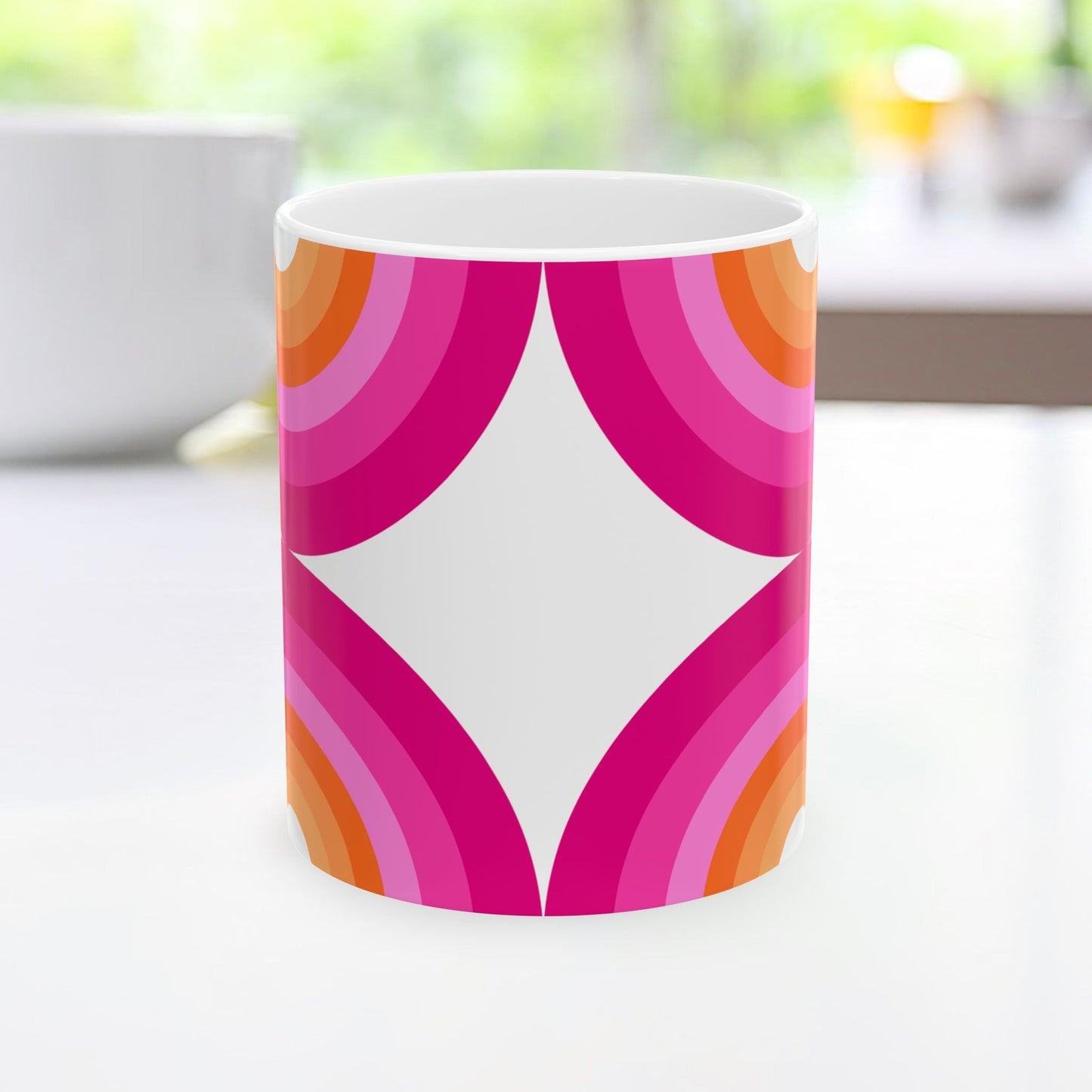 Geo Art Mug – Bold Color, Daily Joy