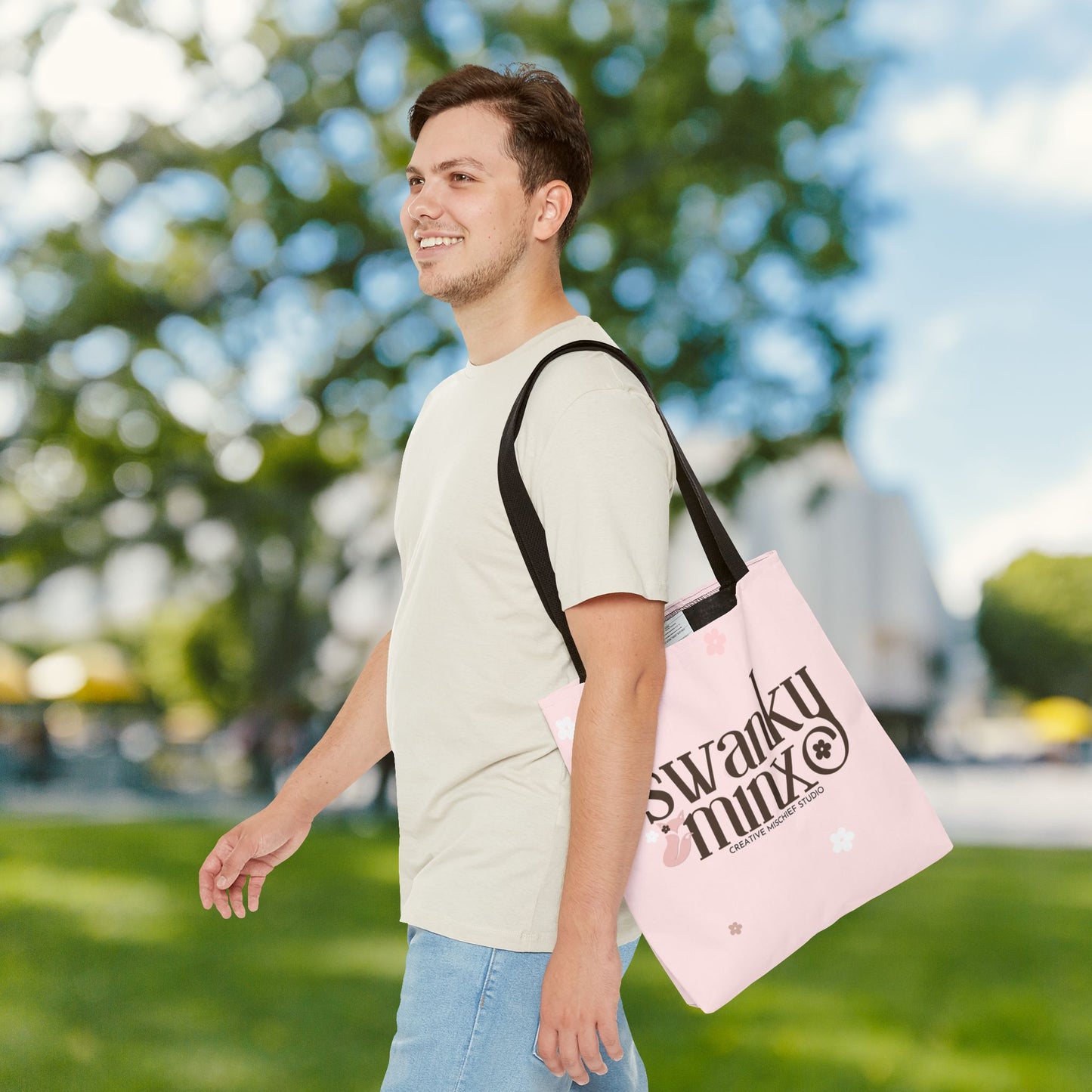 Swanky Minx Creative Mischief Studio Logo Tote Bag