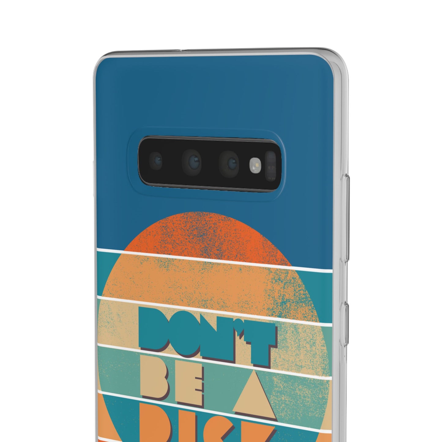 Phone Case - 'Don't Be a Dick' Retro 70s style