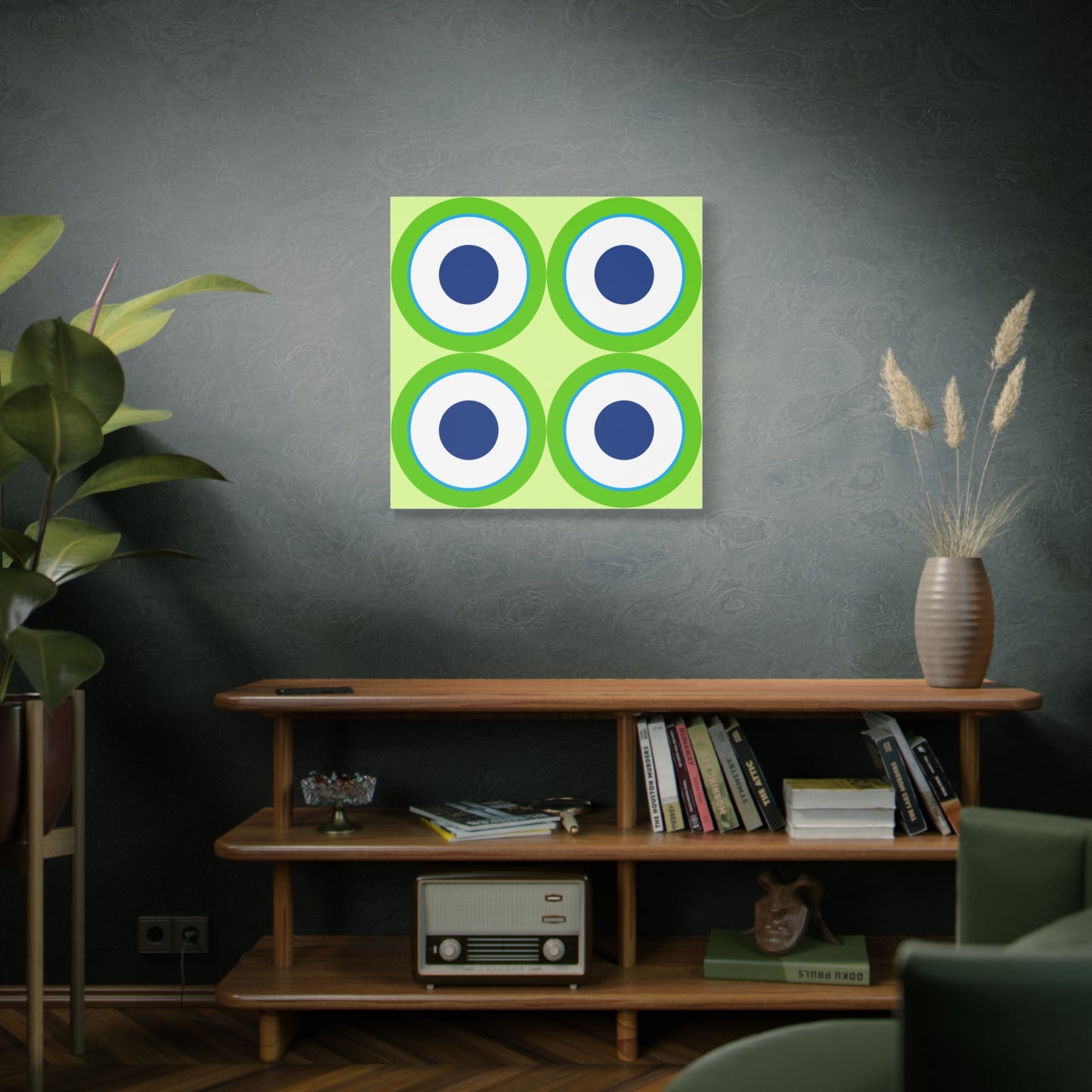 Modern Geometric Canvas Art | Bold Colors, Clean Lines, Creative Energy