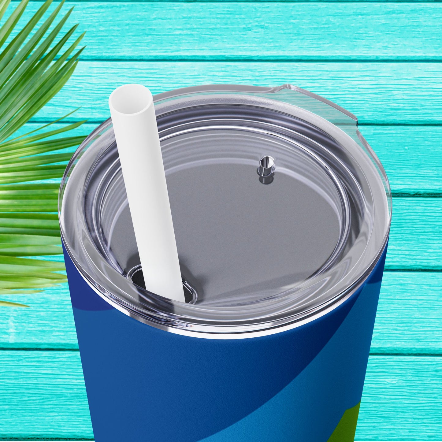 Vibrant. Versatile. Totally Sippable. – 20 oz Skinny Travel Tumbler with Straw