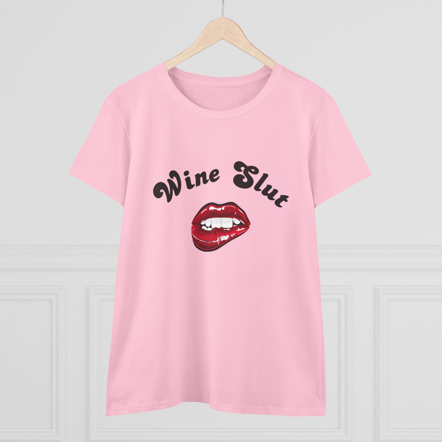 Wine Slut – Funny Women’s T-Shirt Wine Lover's Gift, Sarcastic Graphic Tee