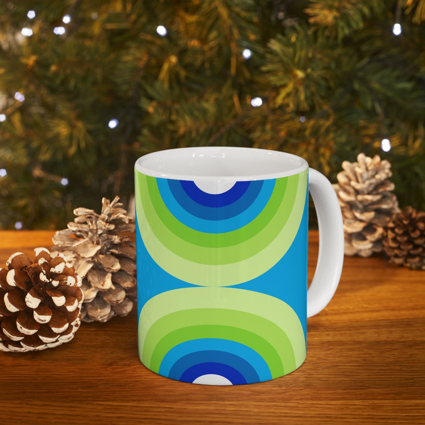 Geo Art Mug – Bold Color, Daily Joy