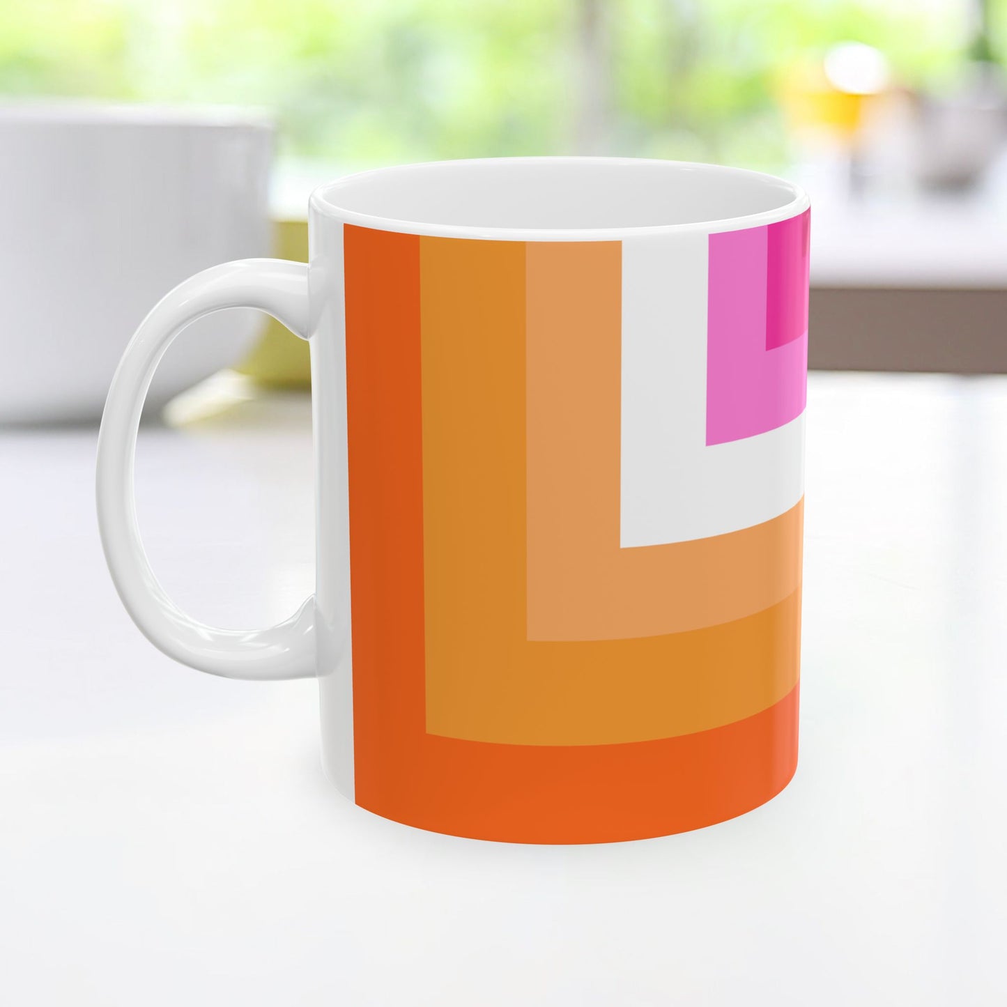 Geo Art Mug – Bold Color, Daily Joy
