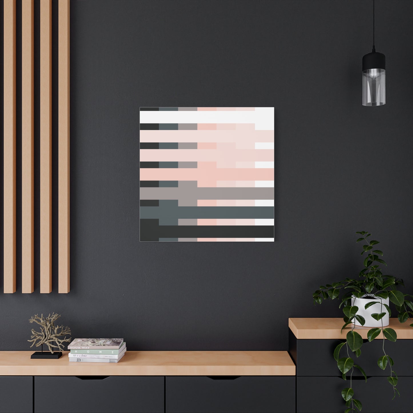 Modern Geometric Canvas Art | Bold Colors, Clean Lines, Creative Energy