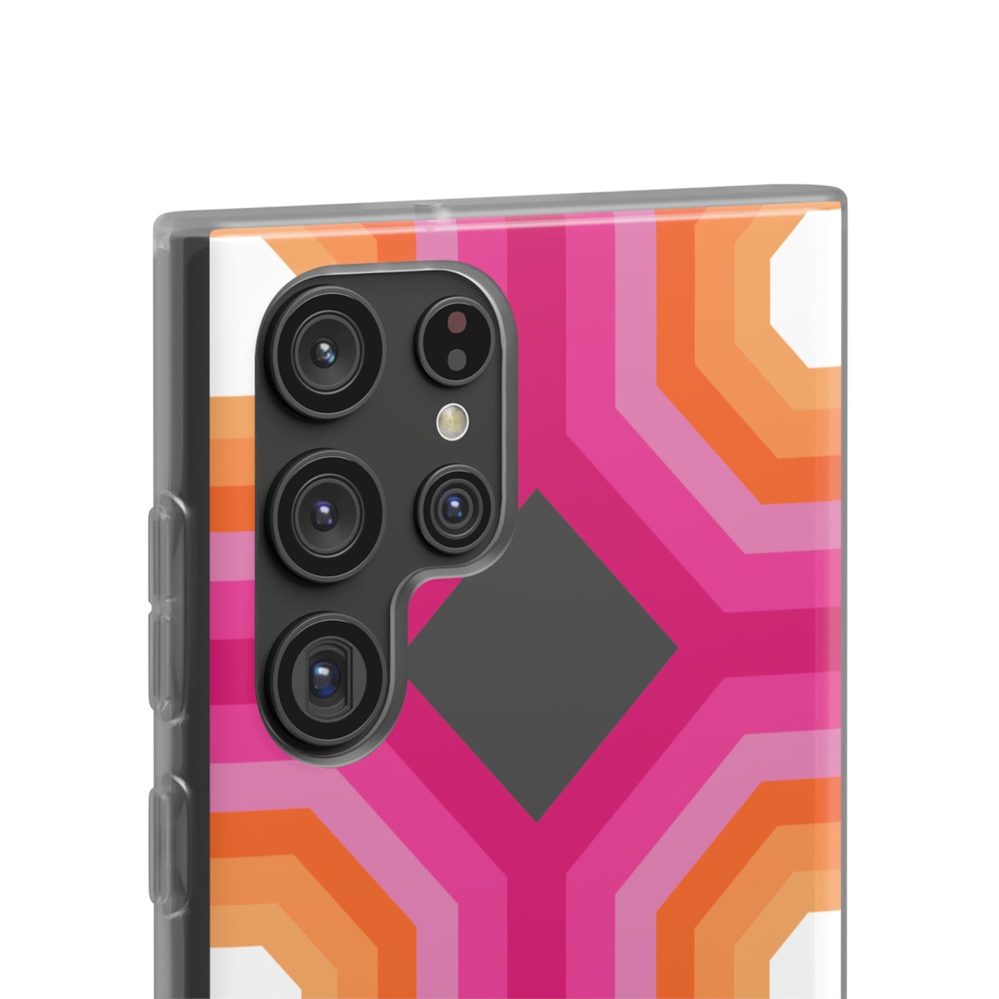 Stylish Geometric Phone Case, Flexible Phone Cover, Unique Modern Design, Perfect Gift, Trendy Accessory, Eco-Friendly Case