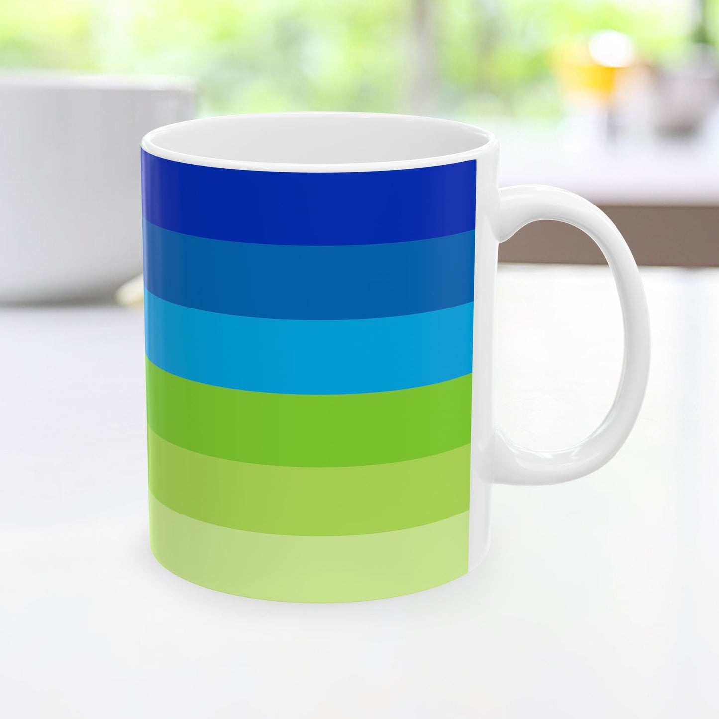 Geo Art Mug – Bold Color, Daily Joy