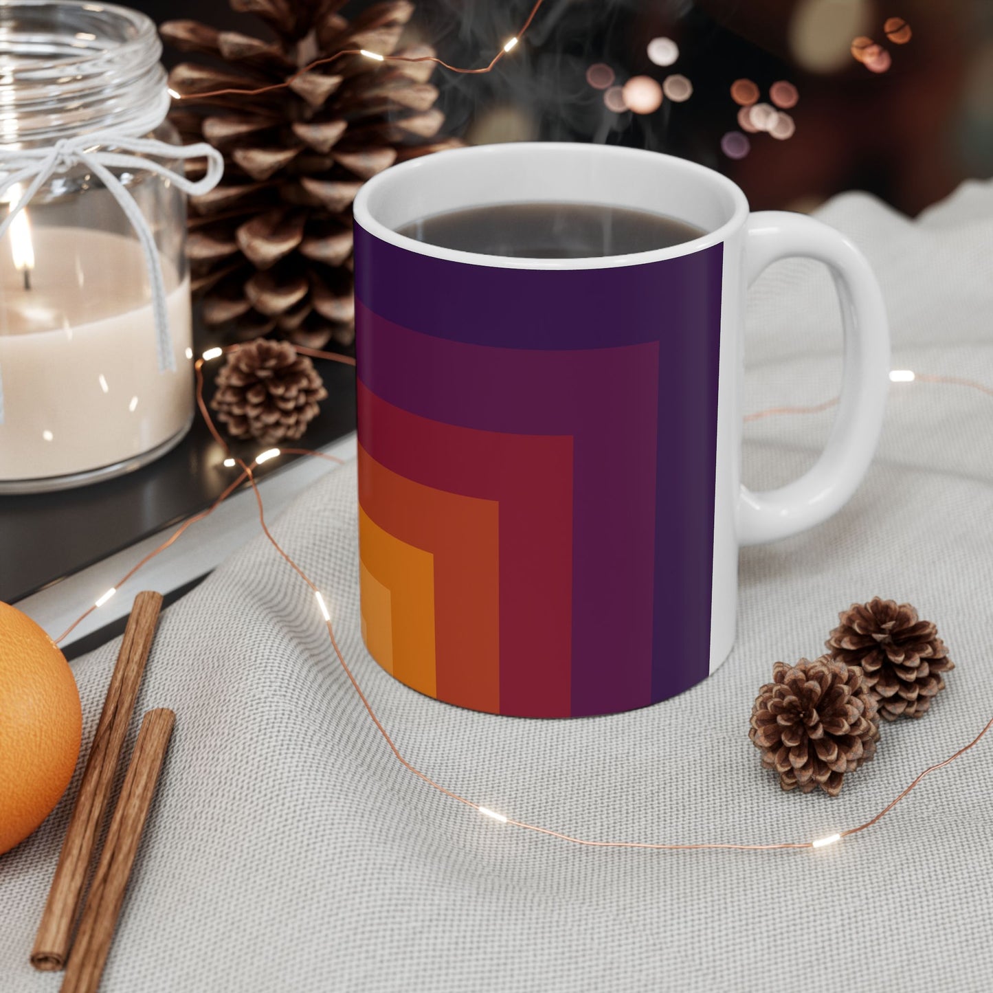 Geo Art Mug – Bold Color, Daily Joy
