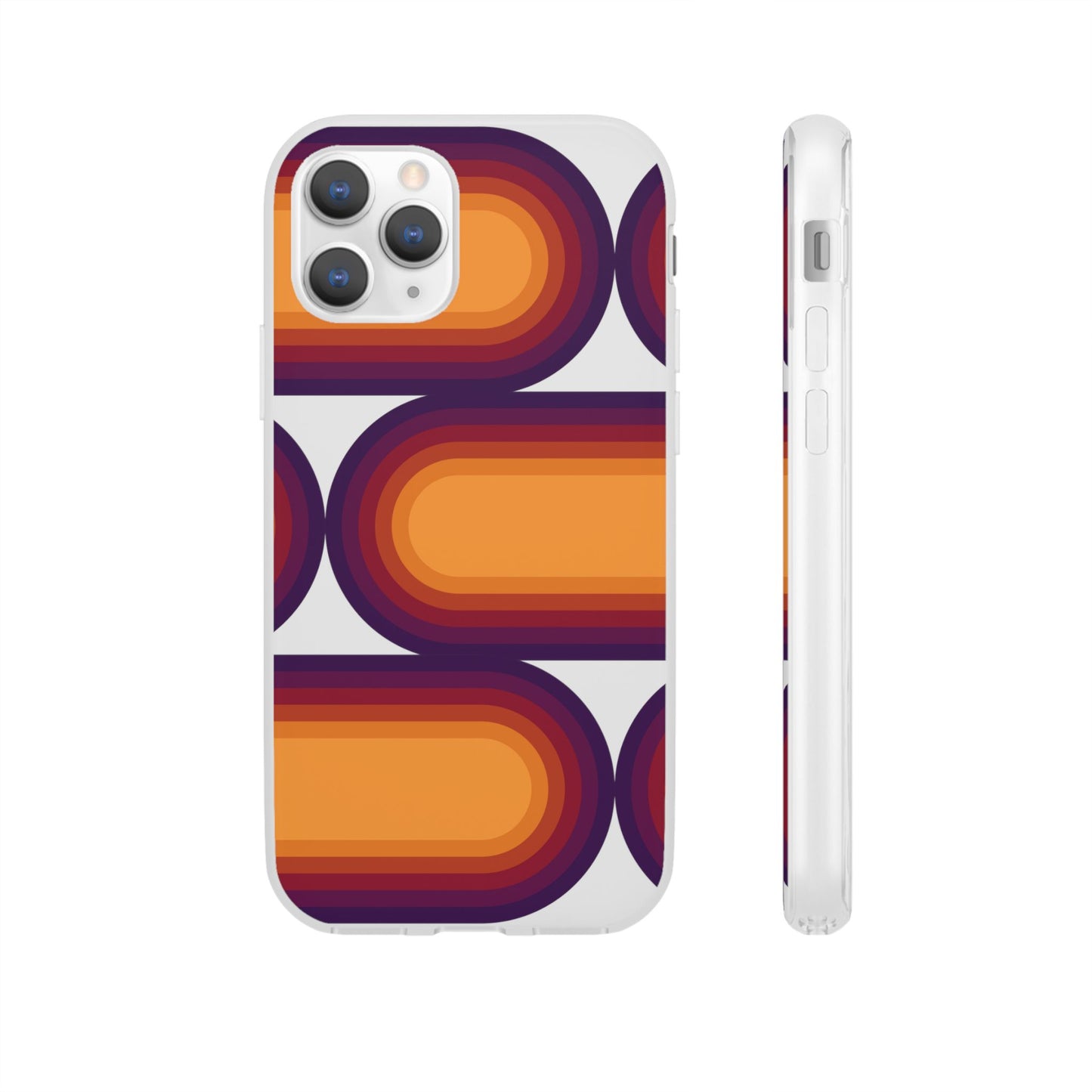 Stylish Geometric Phone Case, Flexible Phone Cover, Unique Modern Design, Perfect Gift, Trendy Accessory, Eco-Friendly Case