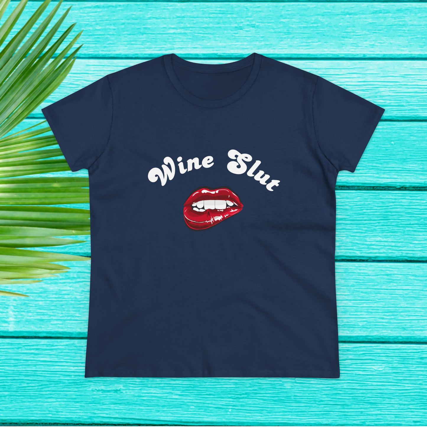 Wine Slut – Funny Women’s T-Shirt Wine Lover's Gift, Sarcastic Graphic Tee