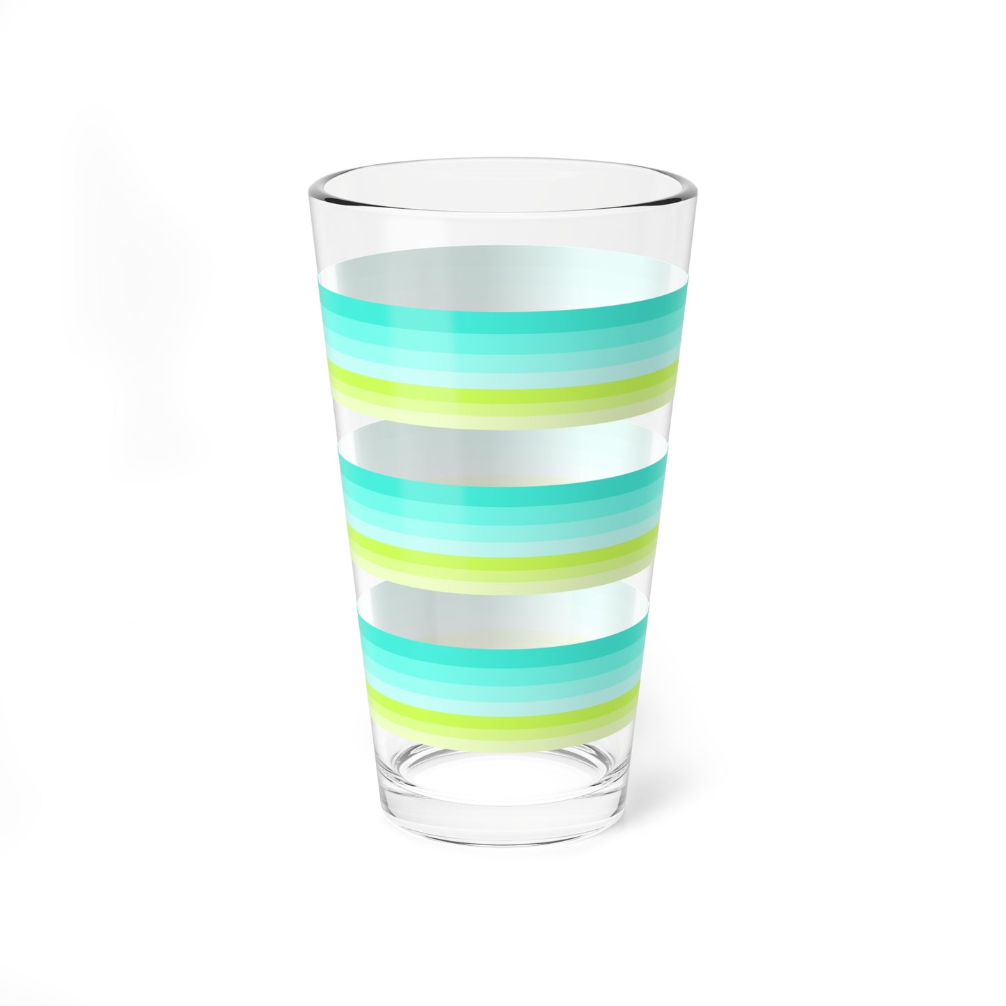 Colorful 16oz Glass – Made for Sippin', Shakin', and Showin' Off