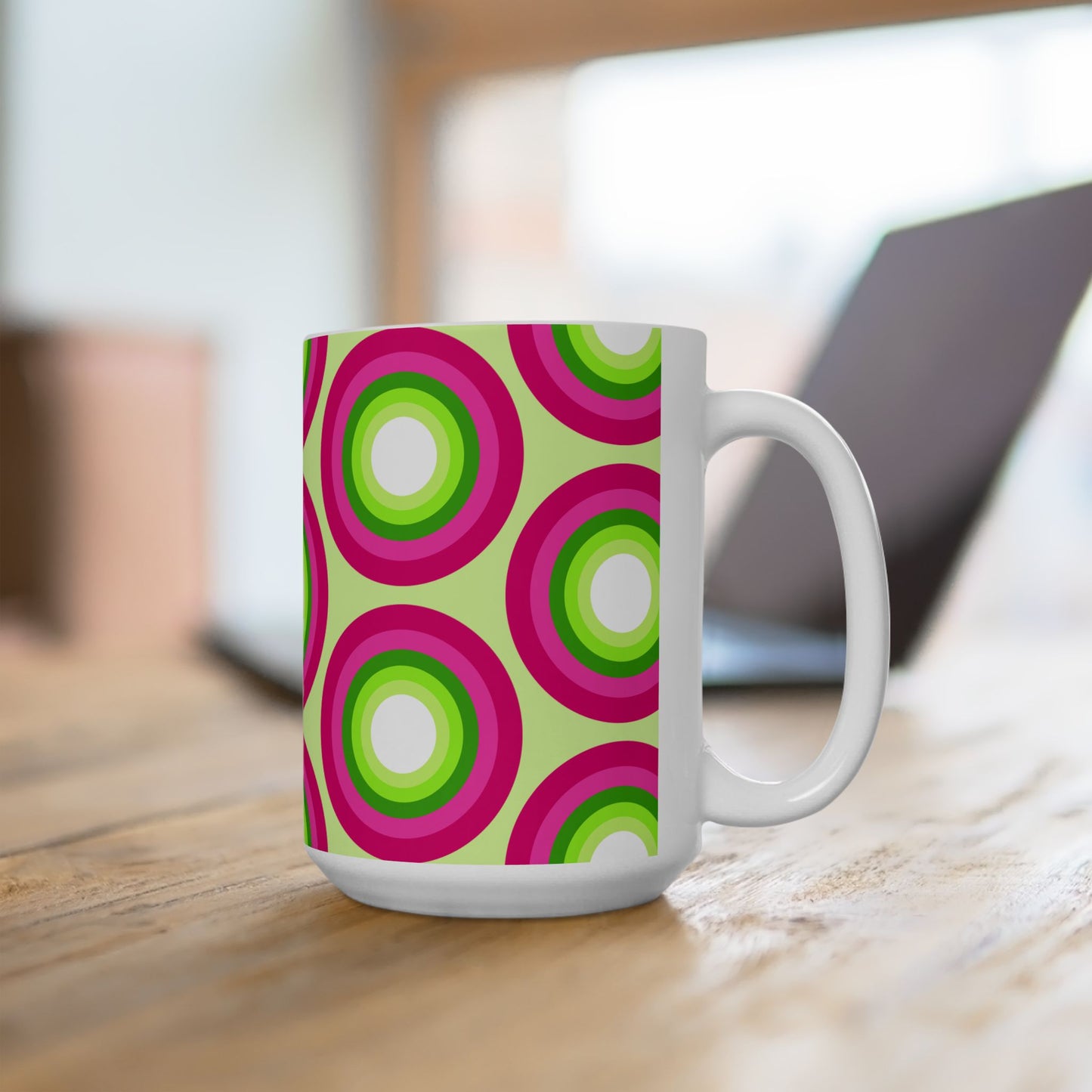 Geo Art Mug – Bold Color, Daily Joy