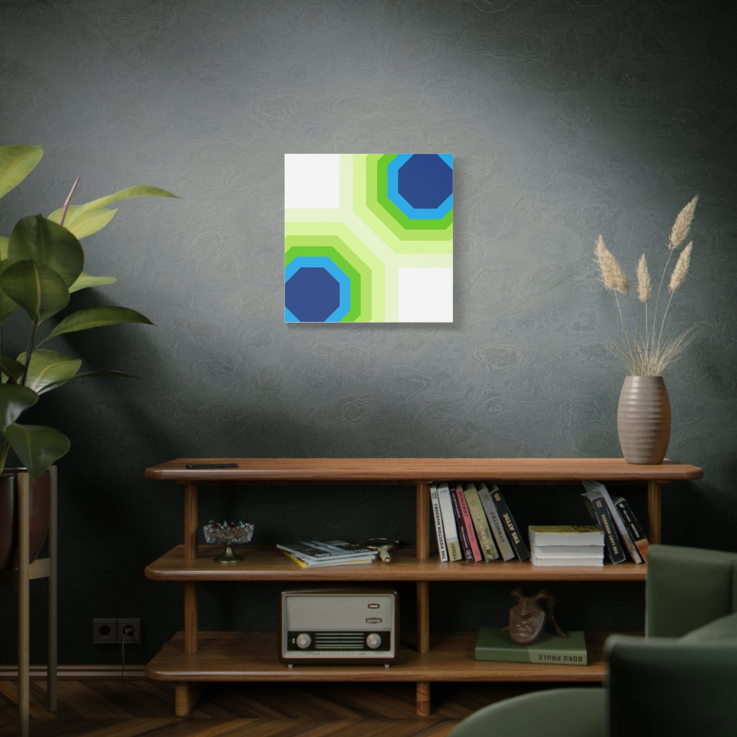 Modern Geometric Canvas Art | Bold Colors, Clean Lines, Creative Energy