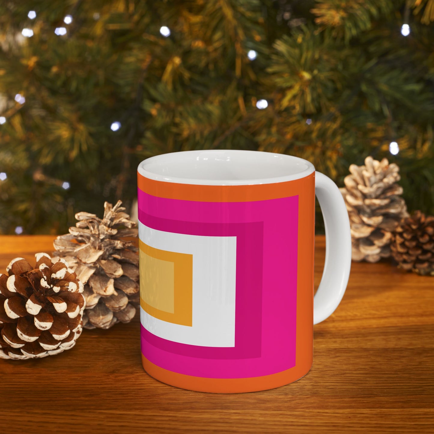 Geo Art Mug – Bold Color, Daily Joy