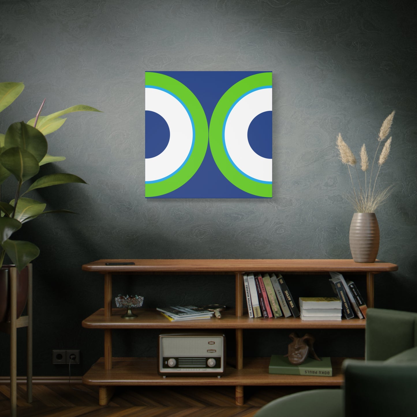 Modern Geometric Canvas Art | Bold Colors, Clean Lines, Creative Energy