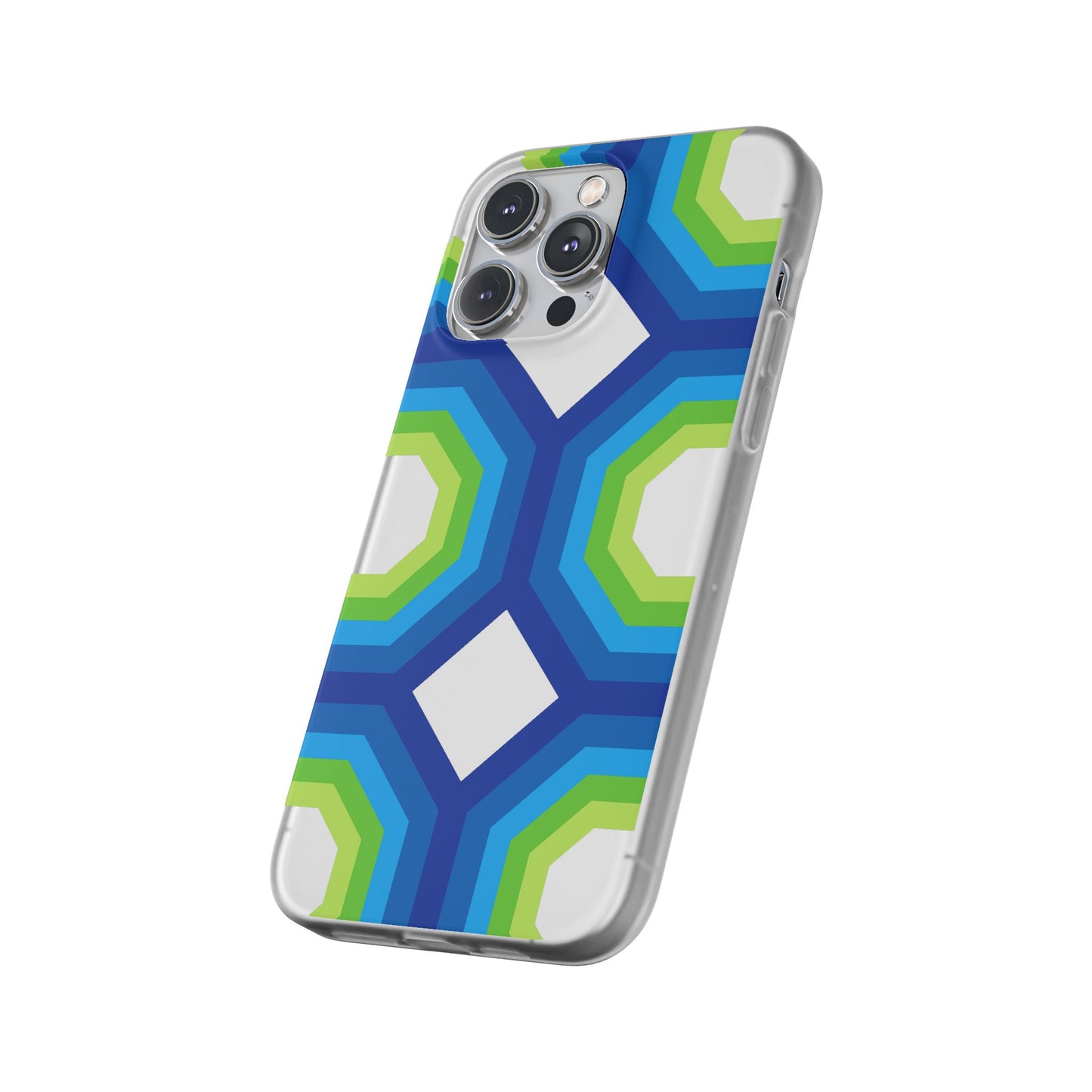 Stylish Geometric Phone Case, Flexible Phone Cover, Unique Modern Design, Perfect Gift, Trendy Accessory, Eco-Friendly Case